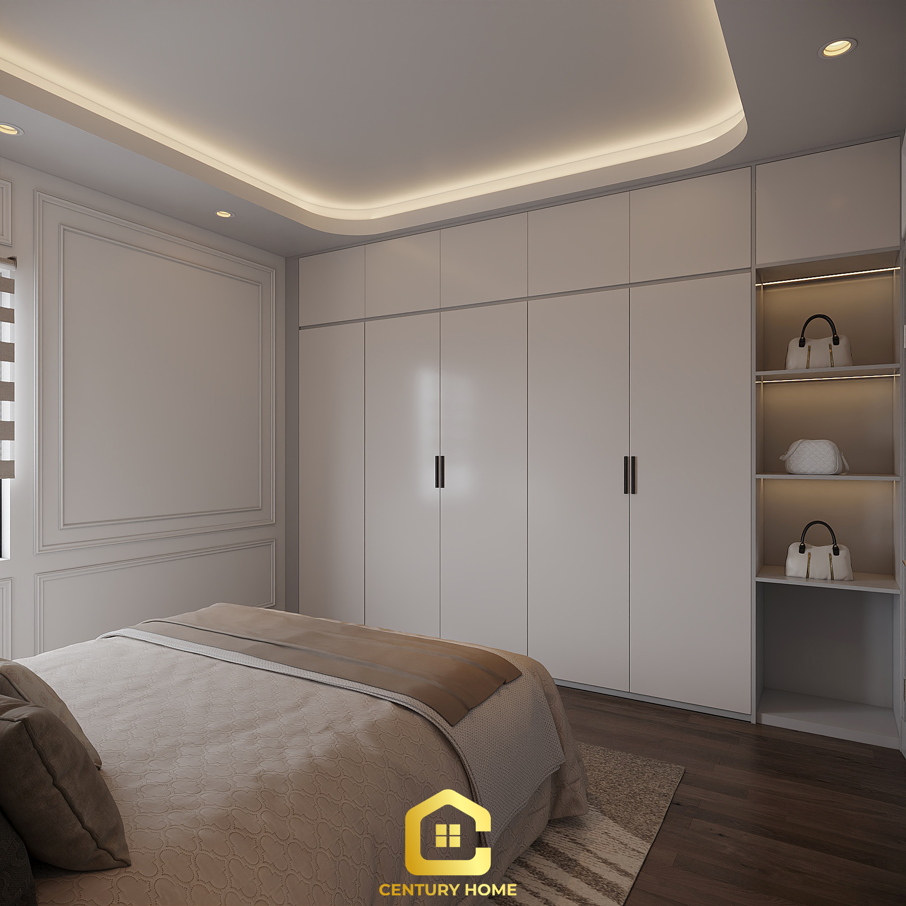 Thiết Kế Nội Thất - PC Tân Cổ - Chị An - Thanh Trì, HN