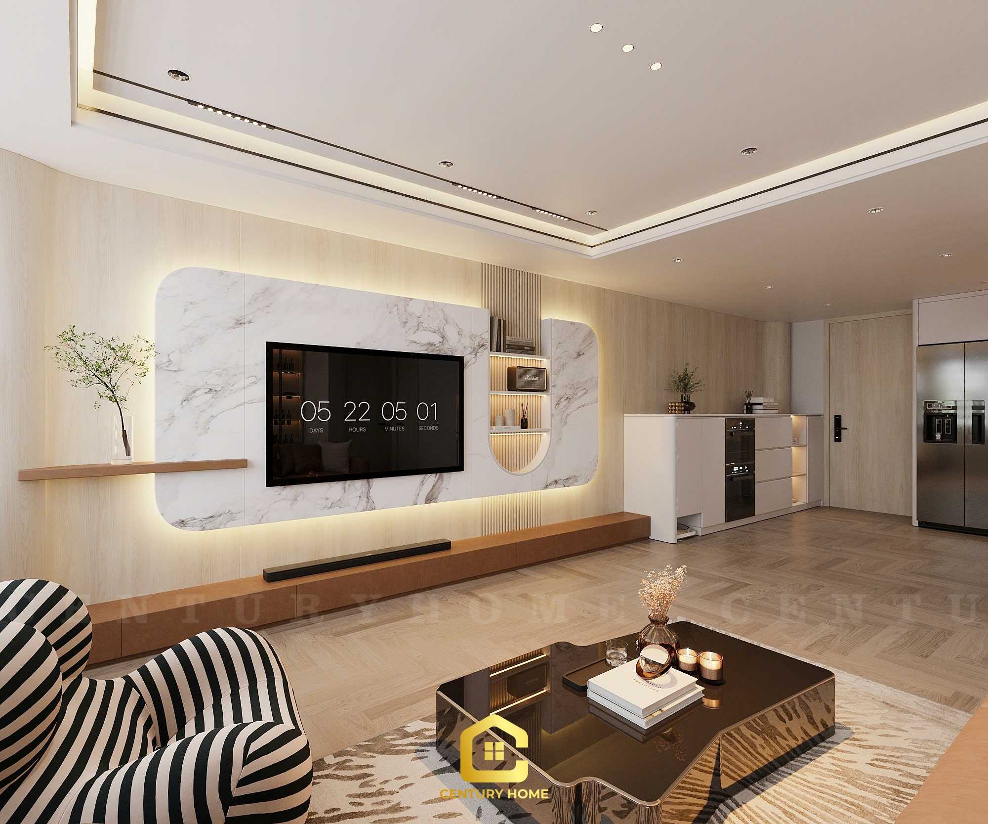 Thiết Kế Nội Thất - PC Hiện Đại - Anh Tình - KĐT Đặng Xá, Gia Lâm