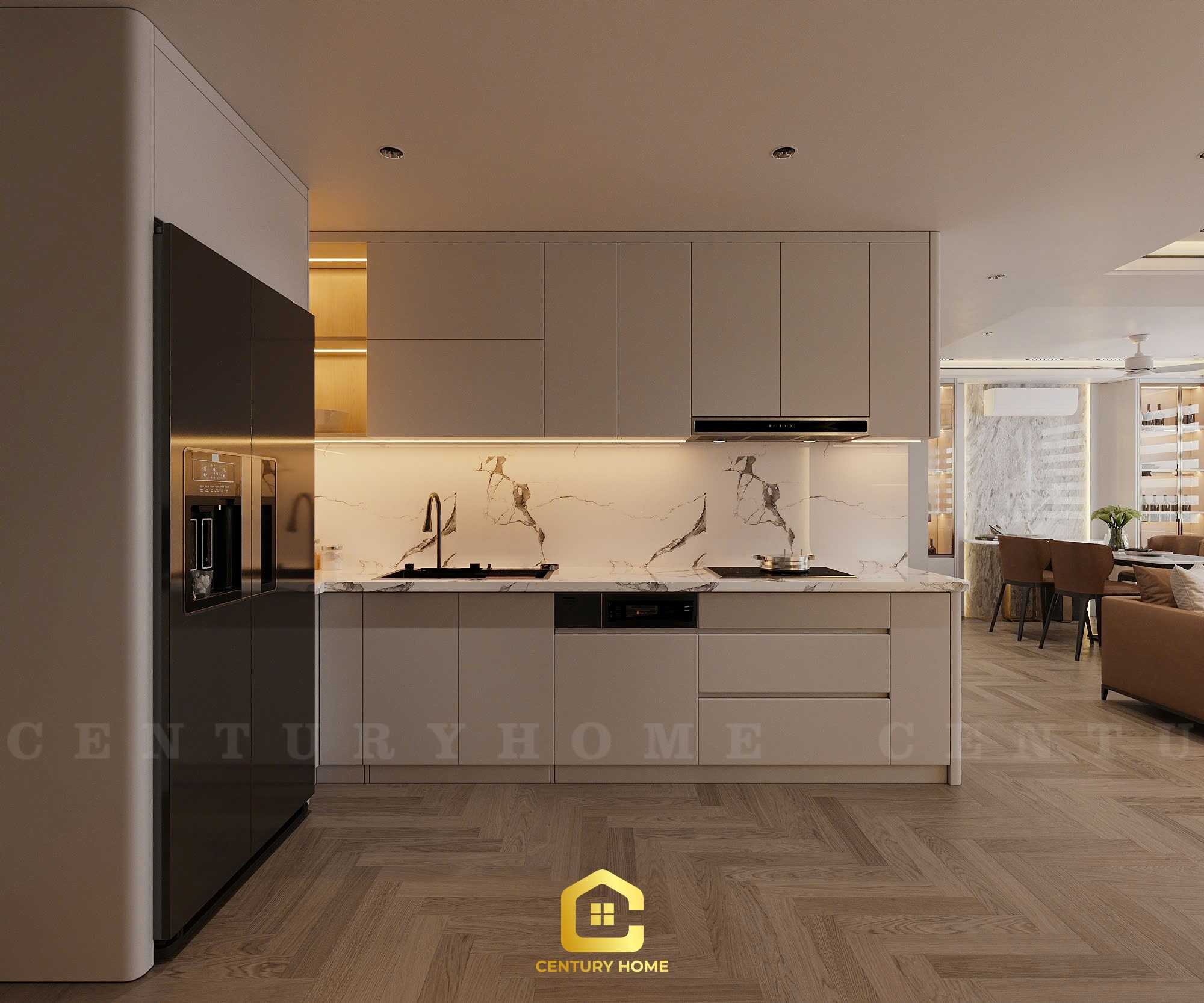 Thiết Kế Nội Thất - PC Hiện Đại - Anh Tình - KĐT Đặng Xá, Gia Lâm