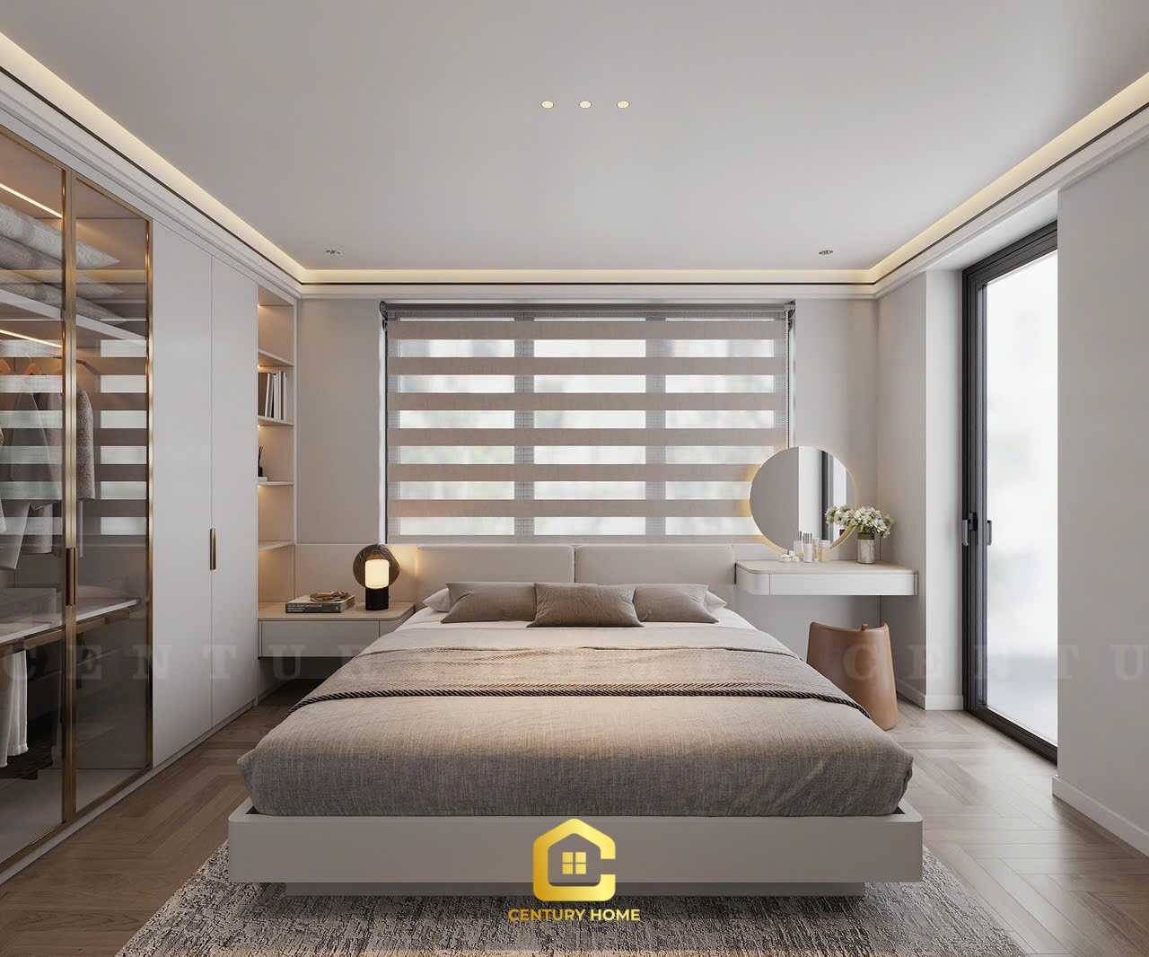 Thiết Kế Nội Thất - PC Hiện Đại - Anh Tình - KĐT Đặng Xá, Gia Lâm