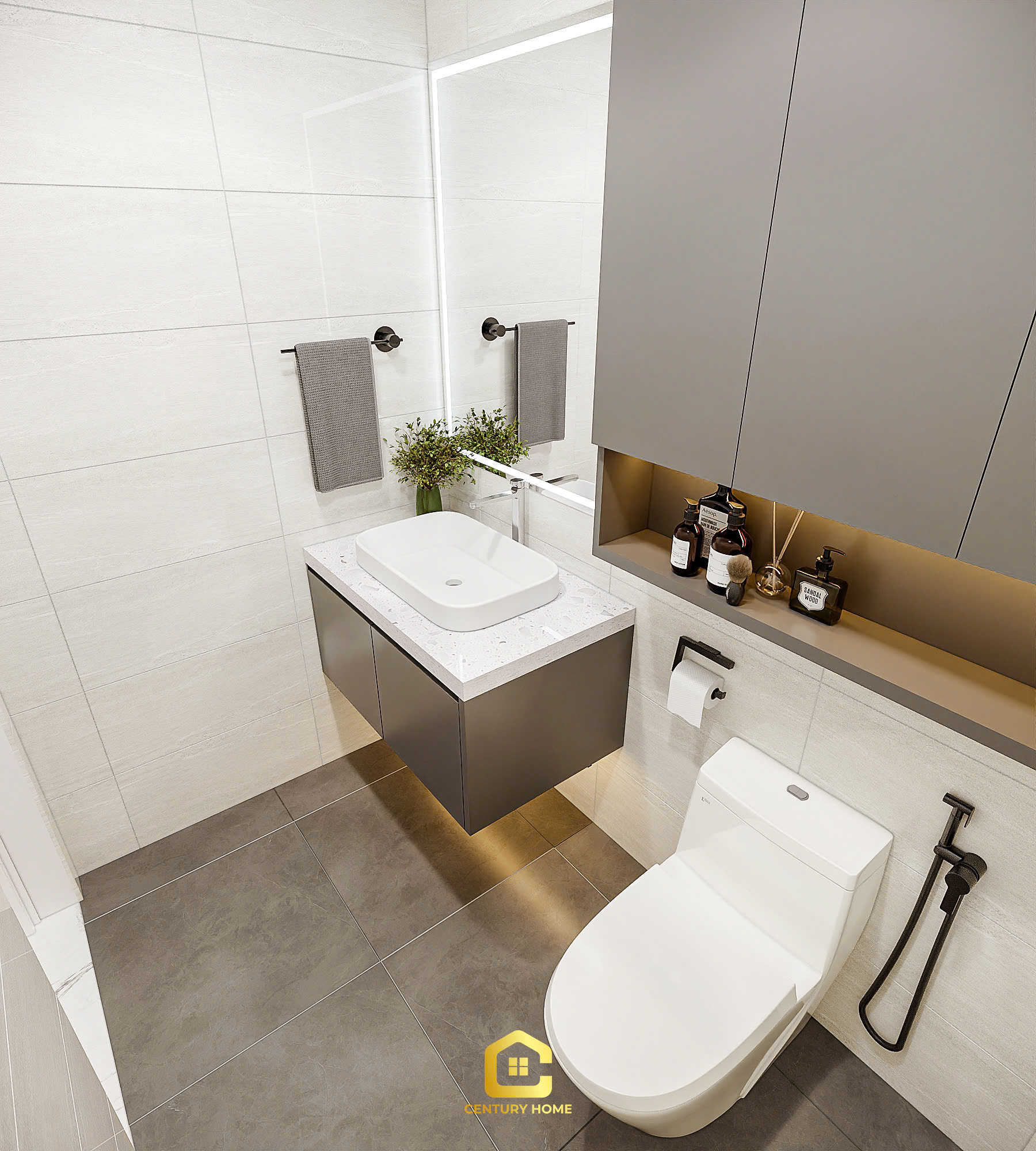 Thiết Kế Nội Thất - PC Hiện Đại - Anh Toản - Thái Nguyên