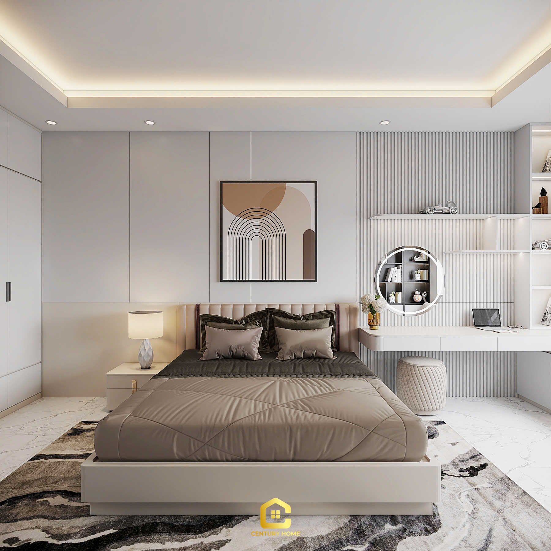 Thiết Kế Nội Thất - PC Hiện Đại - Anh Toản - Thái Nguyên