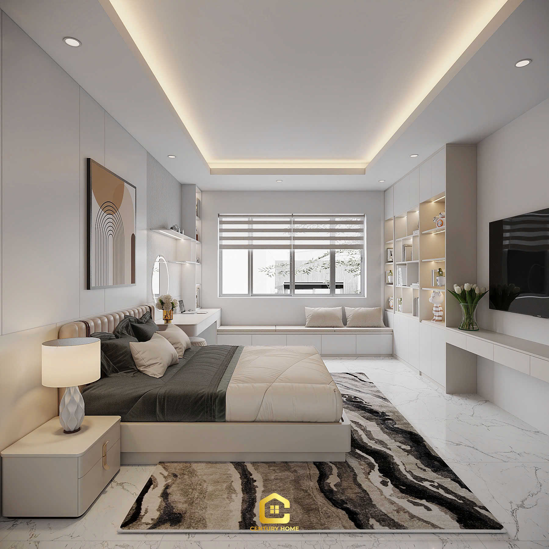 Thiết Kế Nội Thất - PC Hiện Đại - Anh Toản - Thái Nguyên