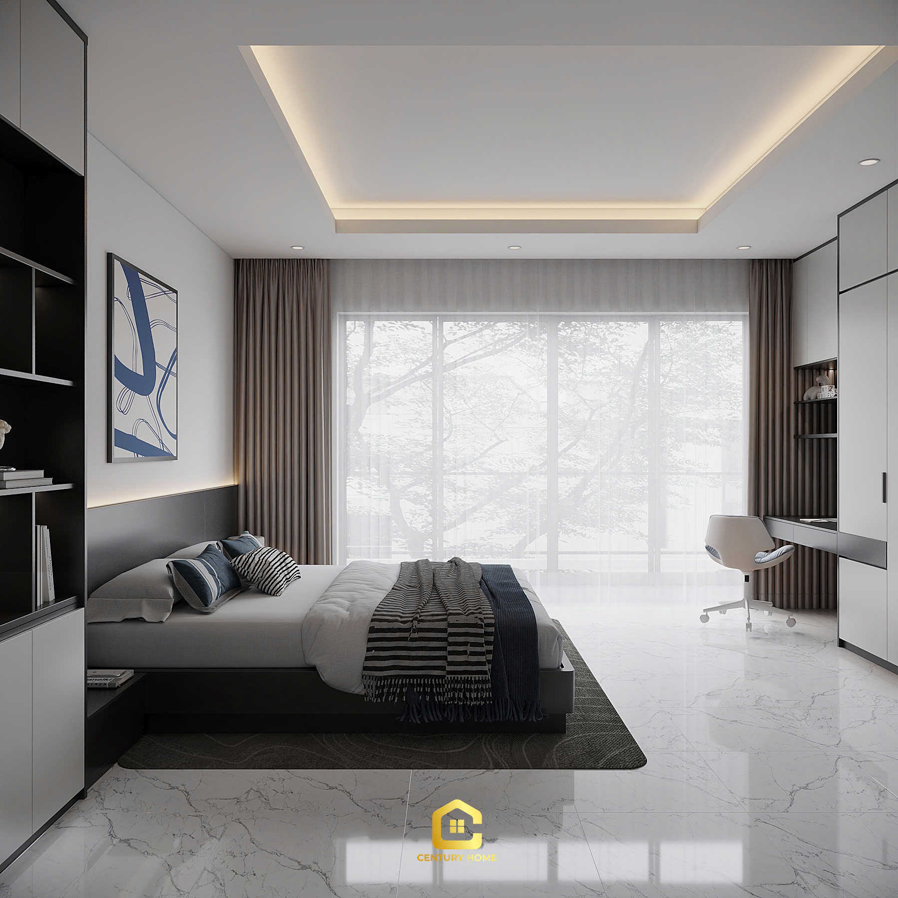 Thiết Kế Nội Thất - PC Hiện Đại - Anh Toản - Thái Nguyên