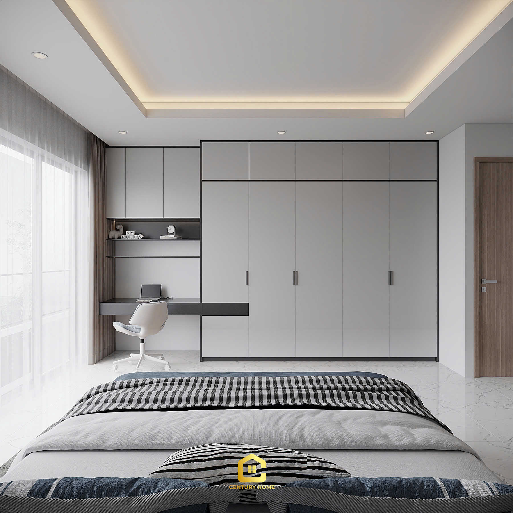 Thiết Kế Nội Thất - PC Hiện Đại - Anh Toản - Thái Nguyên