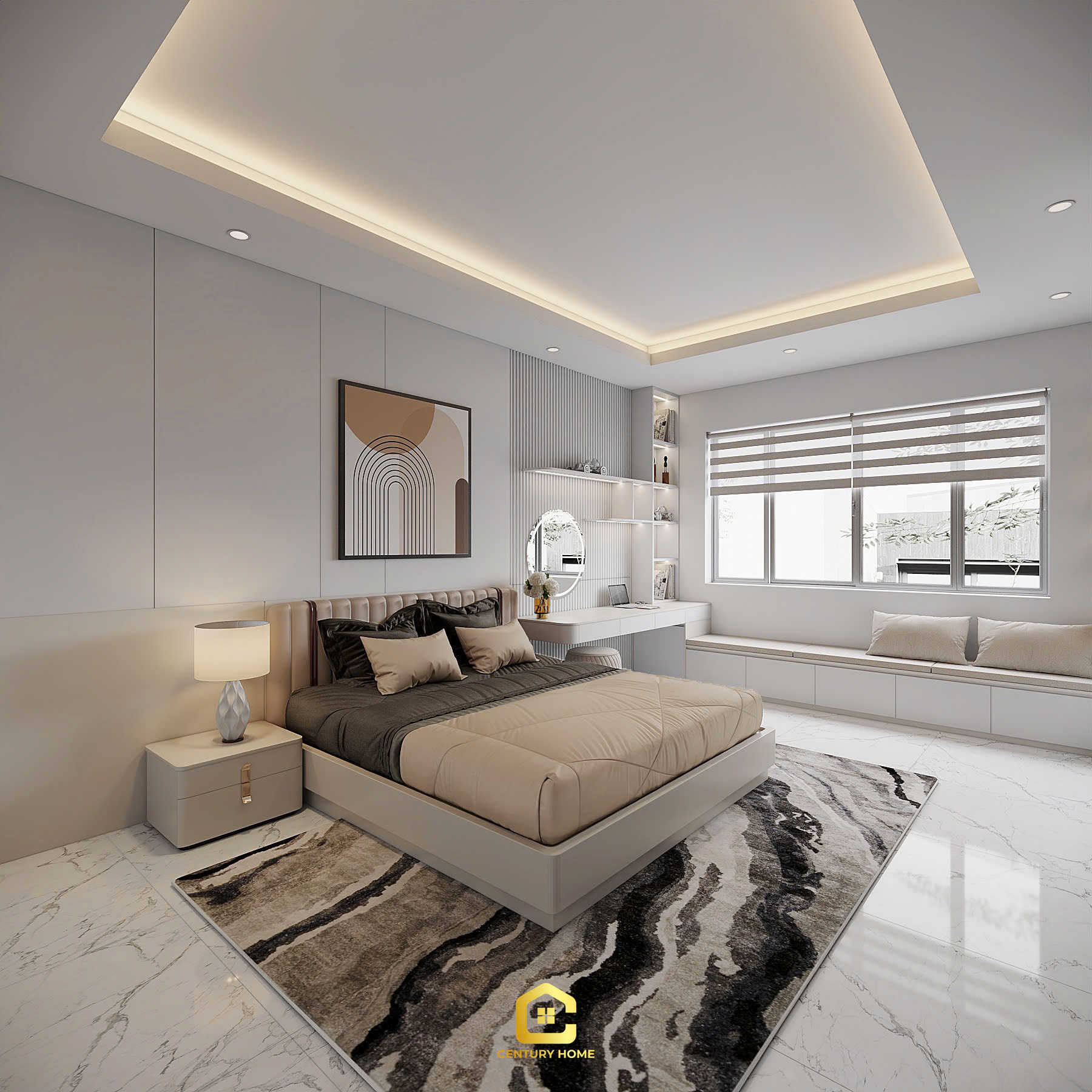 Thiết Kế Nội Thất - PC Hiện Đại - Anh Toản - Thái Nguyên