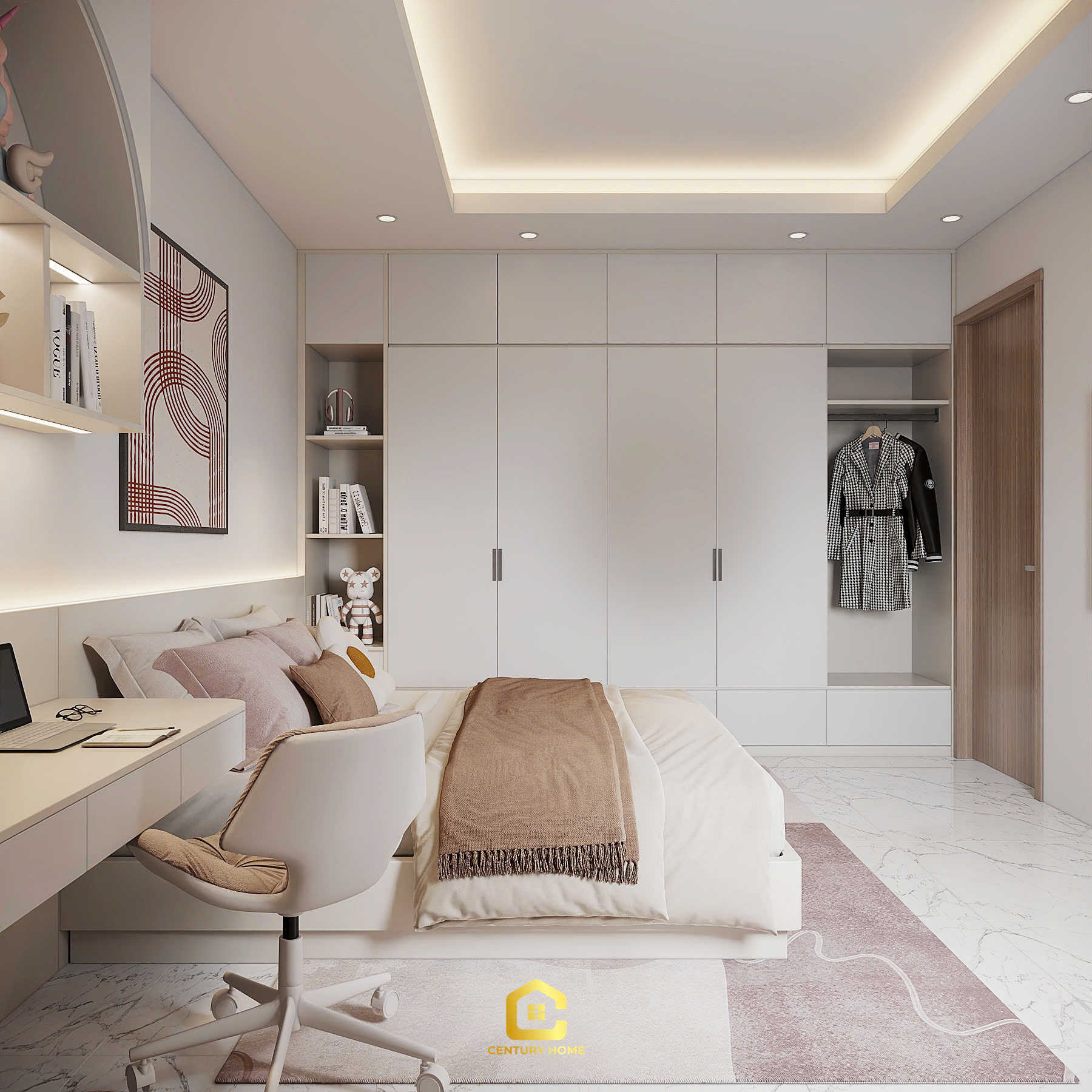 Thiết Kế Nội Thất - PC Hiện Đại - Anh Toản - Thái Nguyên