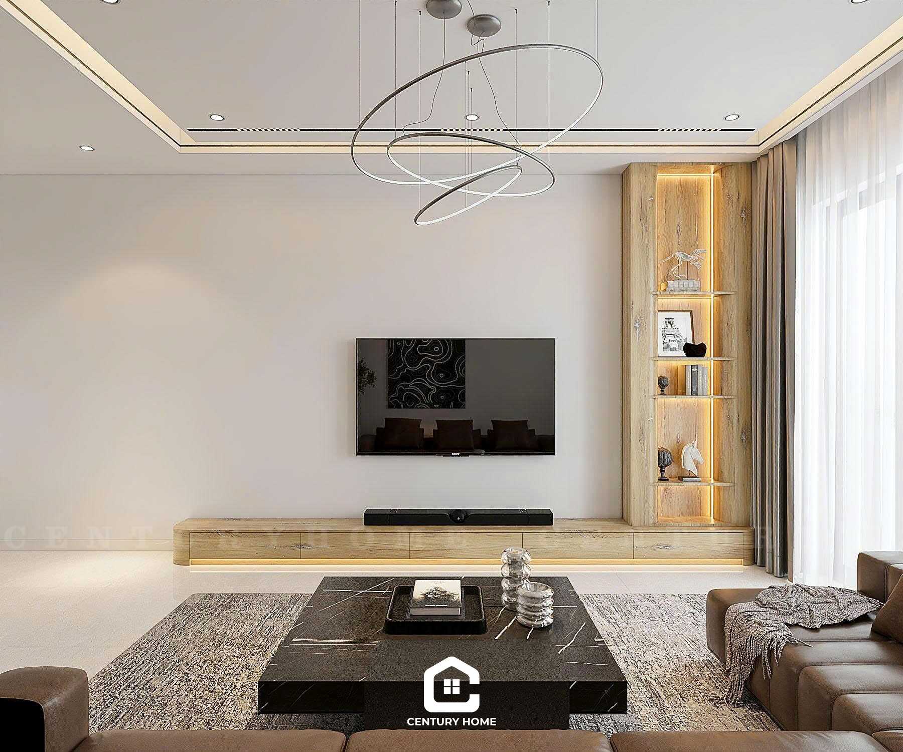 Thiết Kế Nội Thất - PC Hiện Đại - Chị Hoa - Vinhomes Ocean Park 3