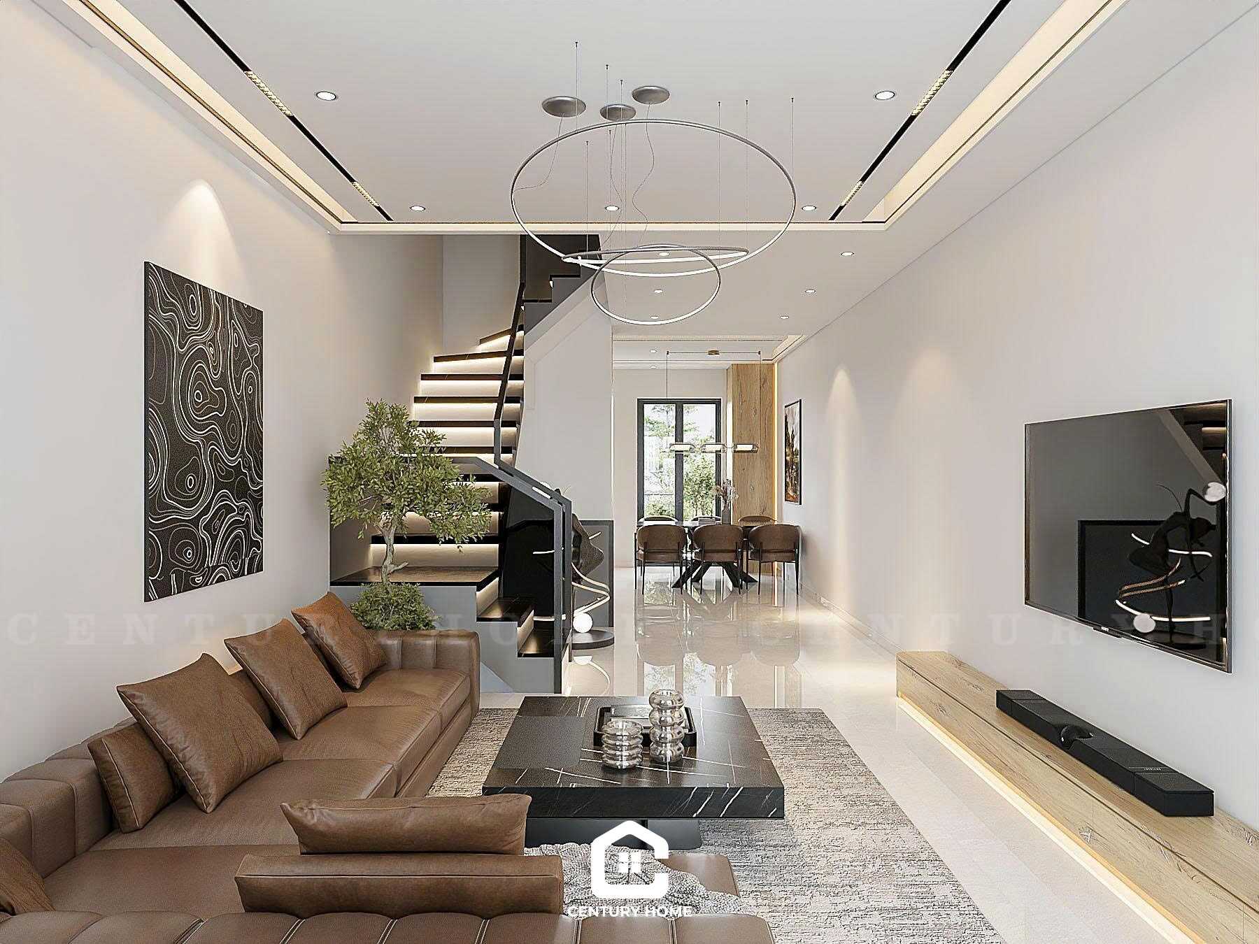 Thiết Kế Nội Thất - PC Hiện Đại - Chị Hoa - Vinhomes Ocean Park 3