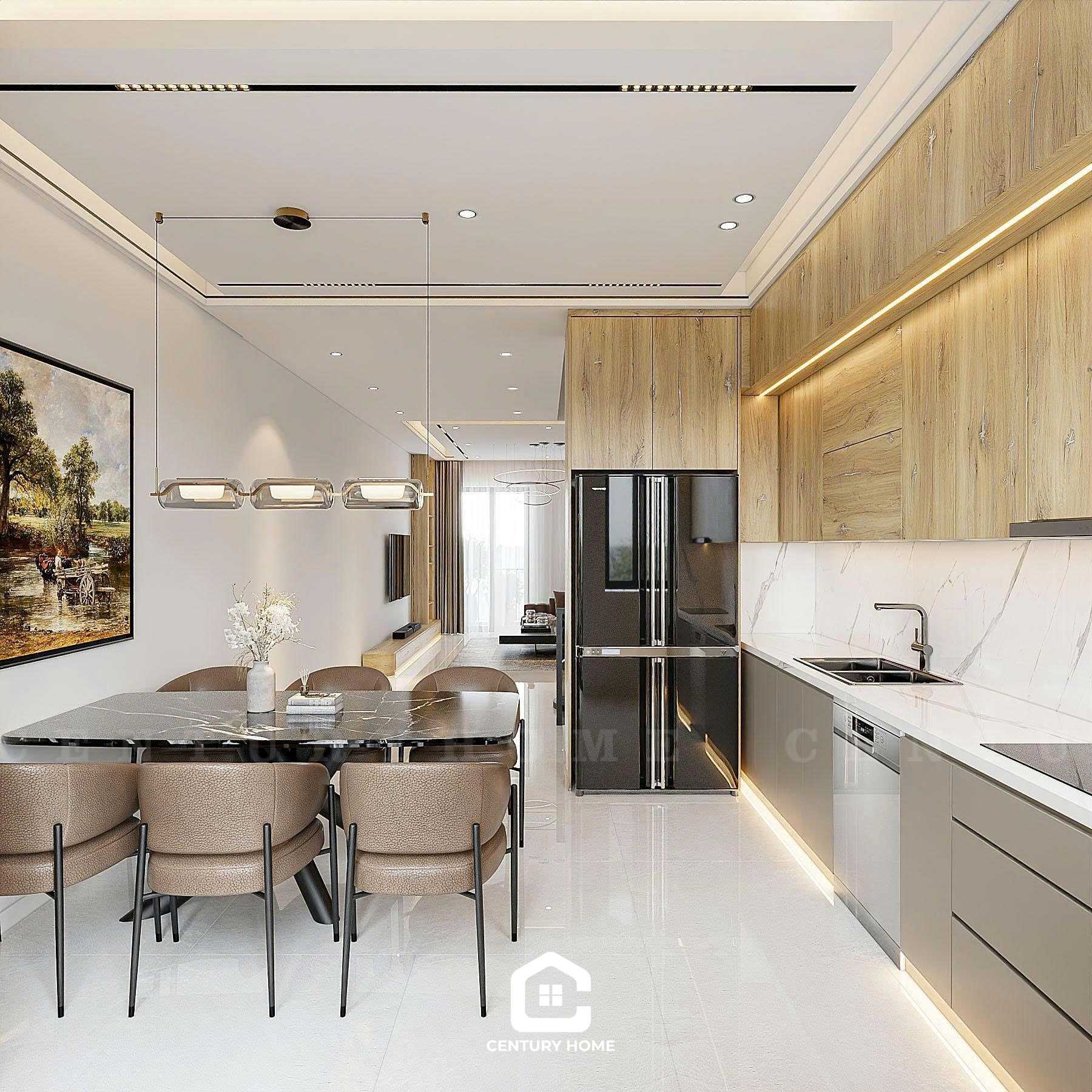 Thiết Kế Nội Thất - PC Hiện Đại - Chị Hoa - Vinhomes Ocean Park 3