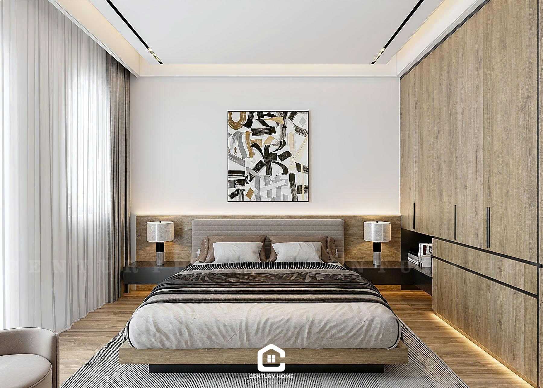 Thiết Kế Nội Thất - PC Hiện Đại - Chị Hoa - Vinhomes Ocean Park 3