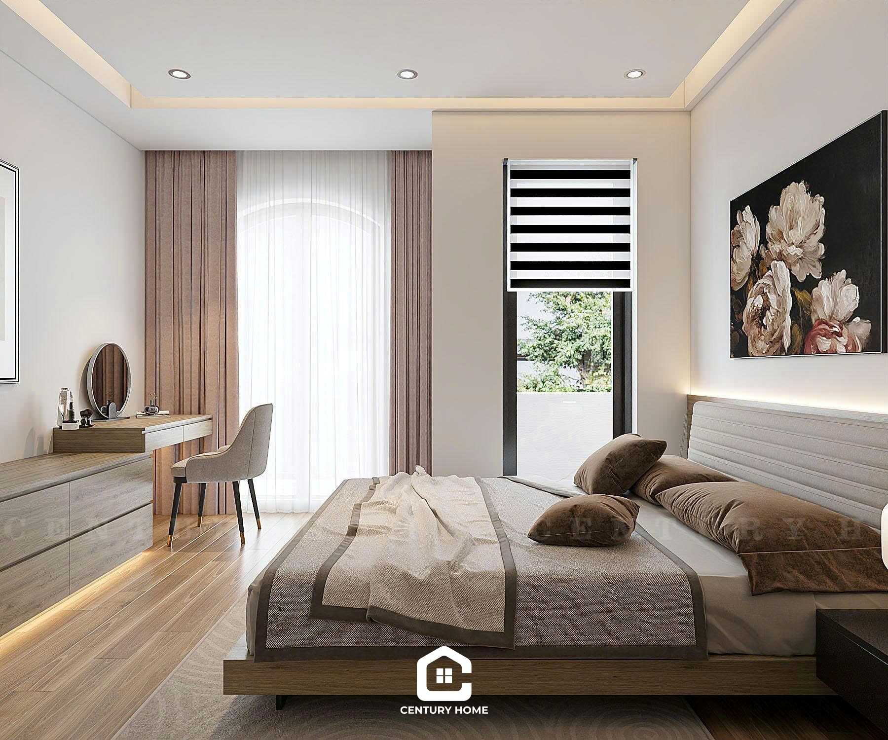 Thiết Kế Nội Thất - PC Hiện Đại - Chị Hoa - Vinhomes Ocean Park 3