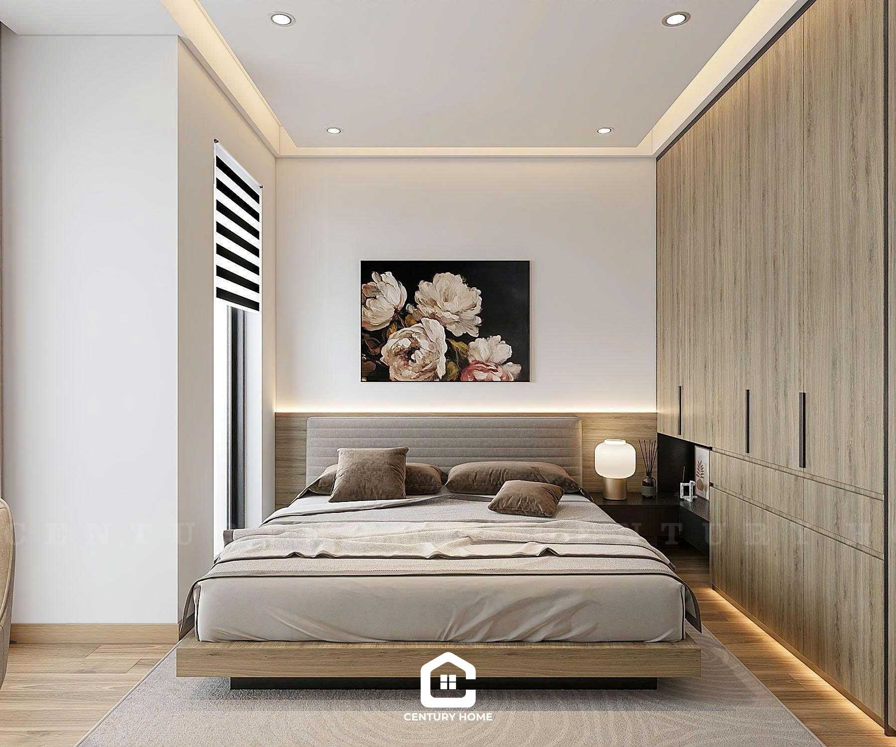 Thiết Kế Nội Thất - PC Hiện Đại - Chị Hoa - Vinhomes Ocean Park 3