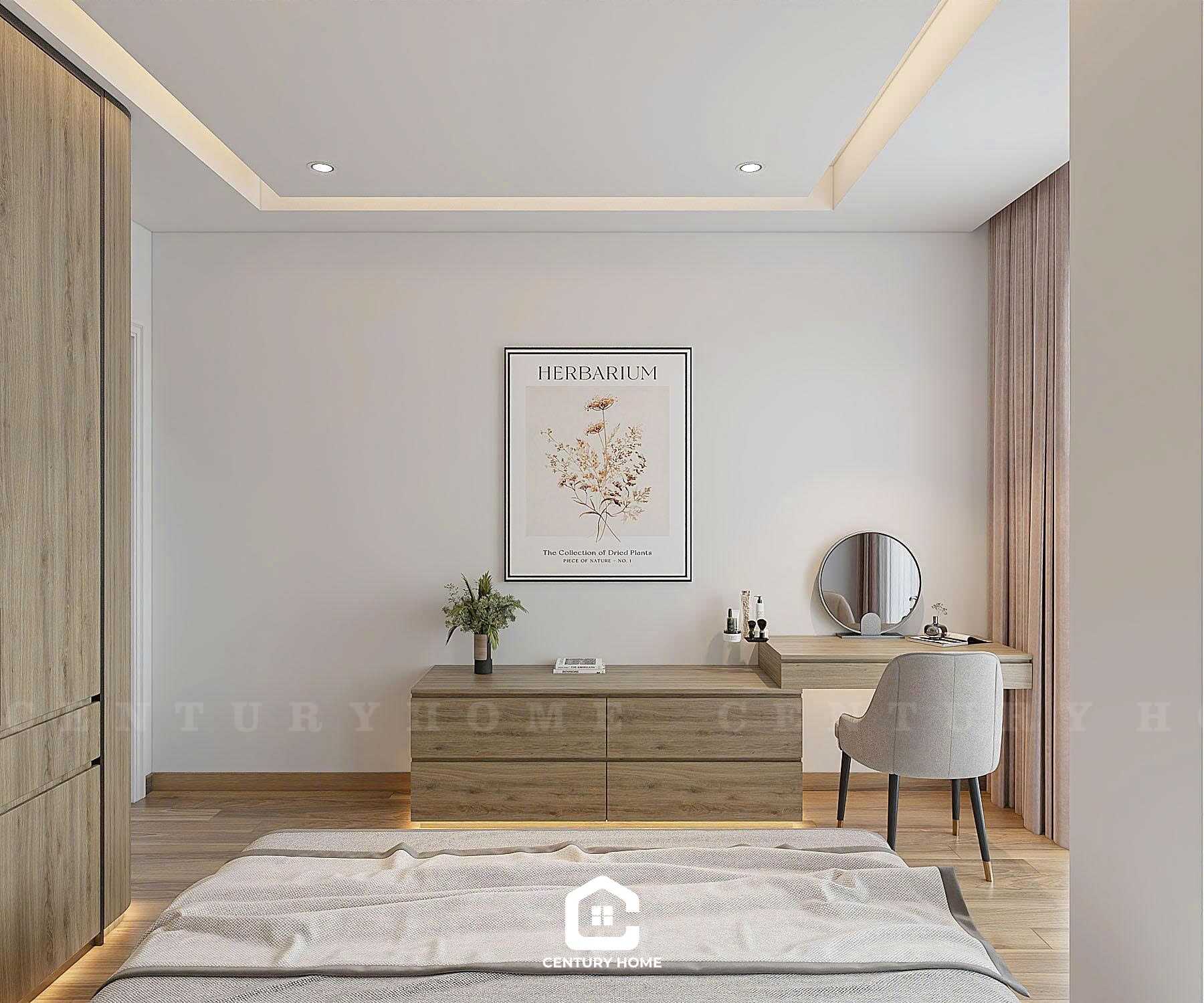 Thiết Kế Nội Thất - PC Hiện Đại - Chị Hoa - Vinhomes Ocean Park 3