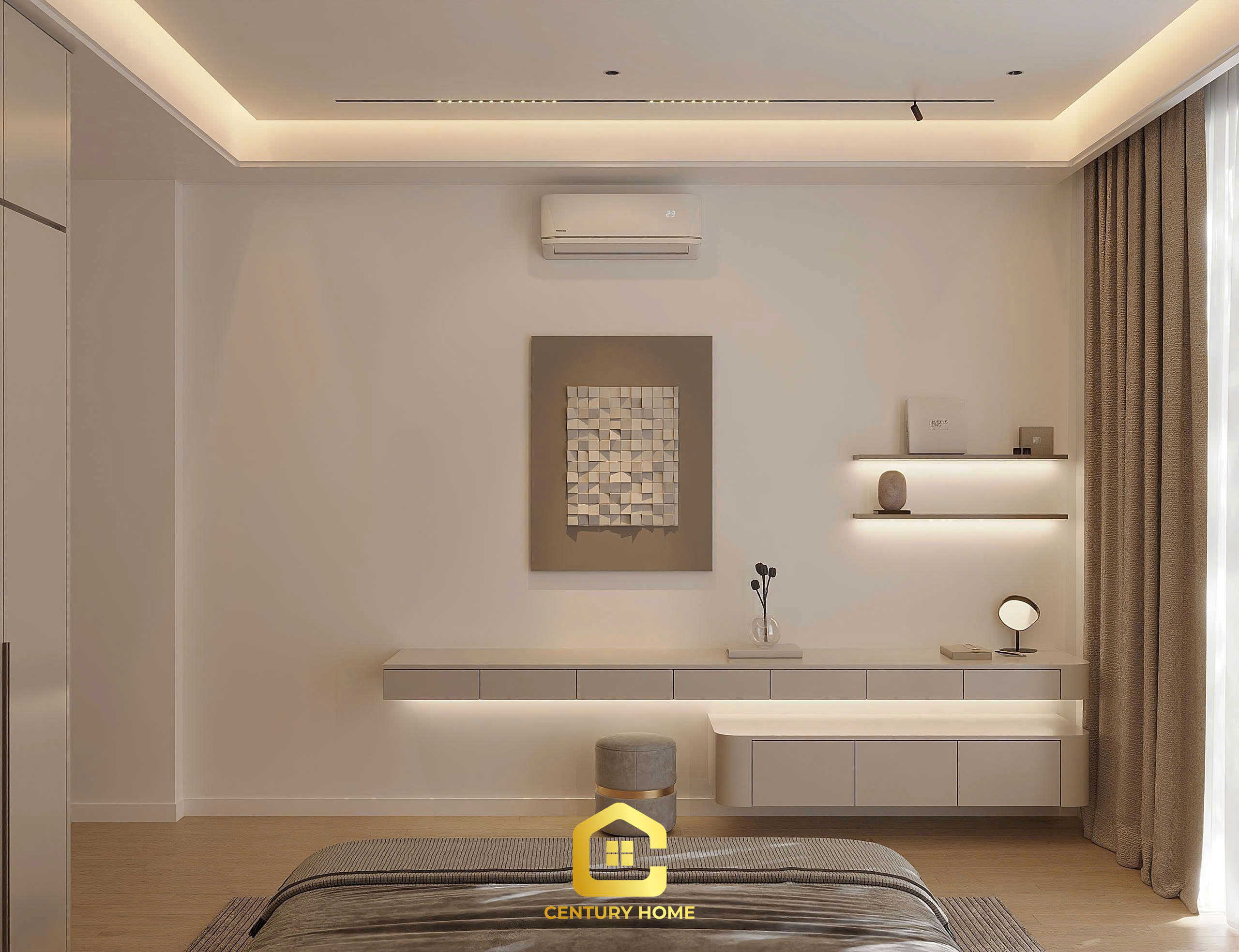 Thiết Kế Nội Thất - PC Hiện Đại - Anh Duẩn, Chị Hương - Bắc Giang