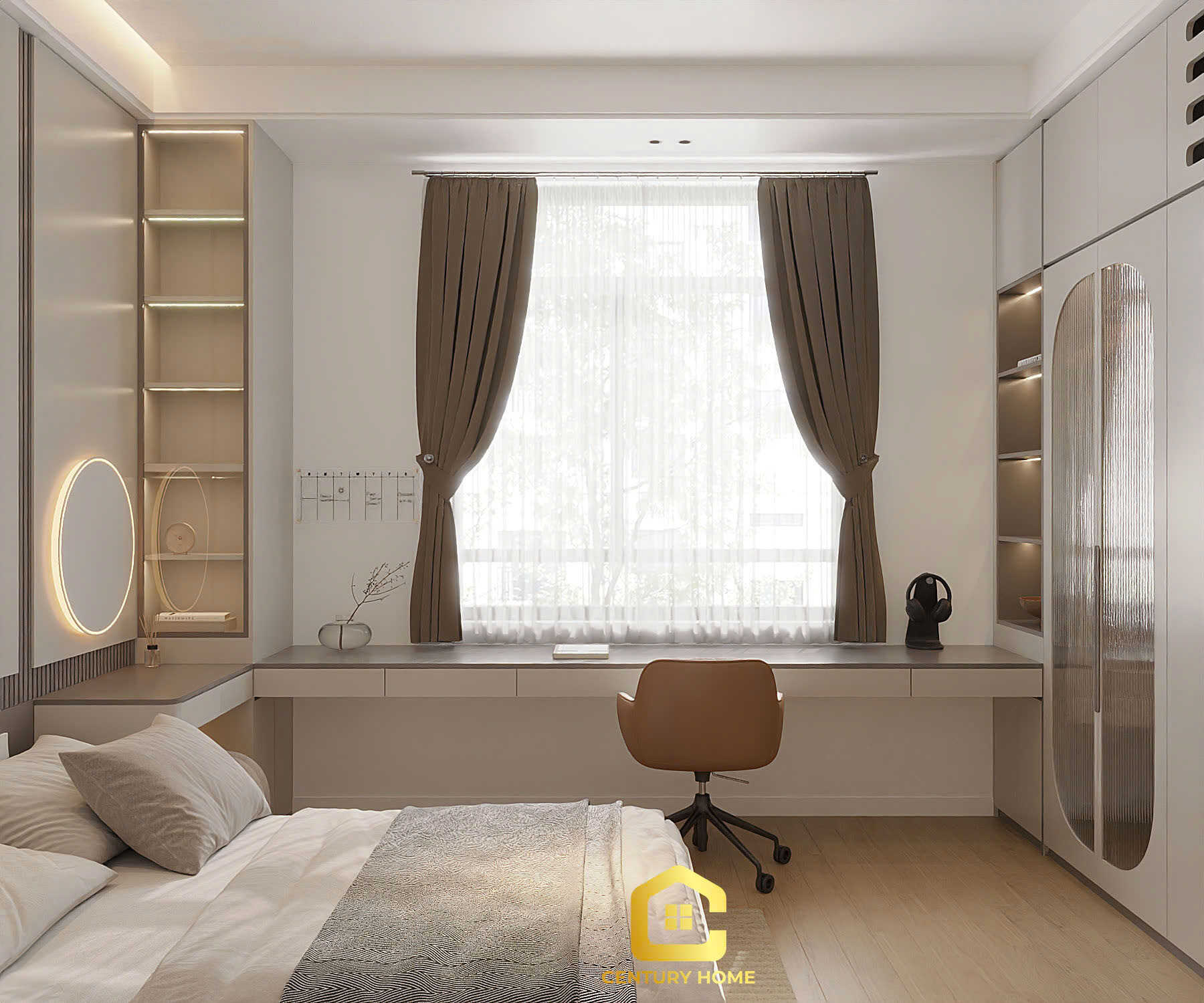 Thiết Kế Nội Thất - PC Hiện Đại - Anh Duẩn, Chị Hương - Bắc Giang