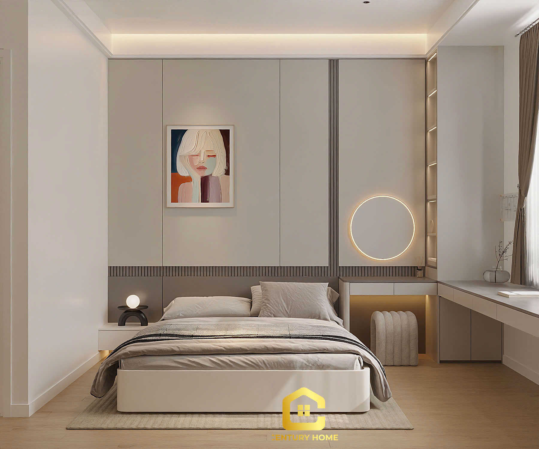 Thiết Kế Nội Thất - PC Hiện Đại - Anh Duẩn, Chị Hương - Bắc Giang