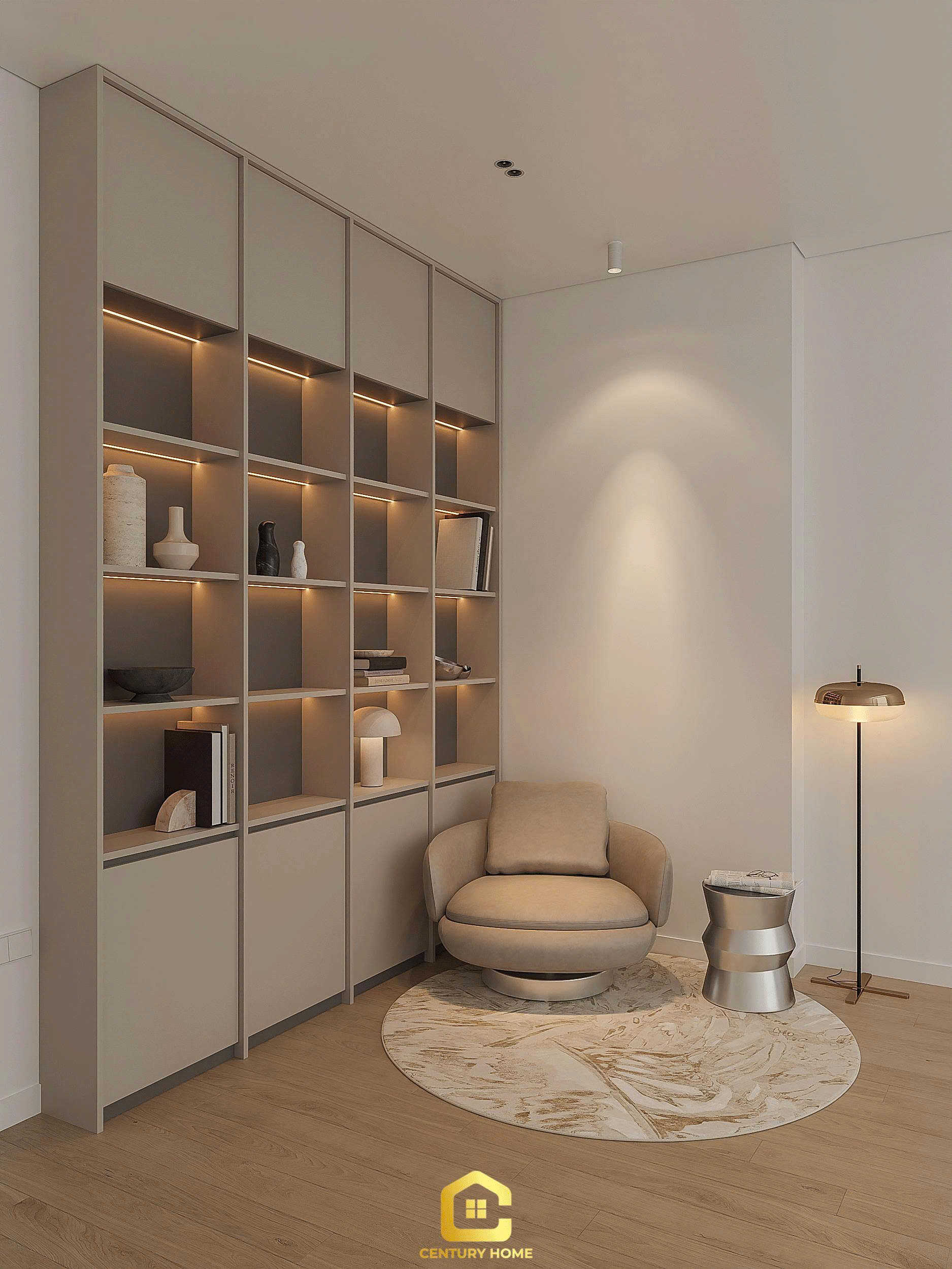 Thiết Kế Nội Thất - PC Hiện Đại - Anh Duẩn, Chị Hương - Bắc Giang