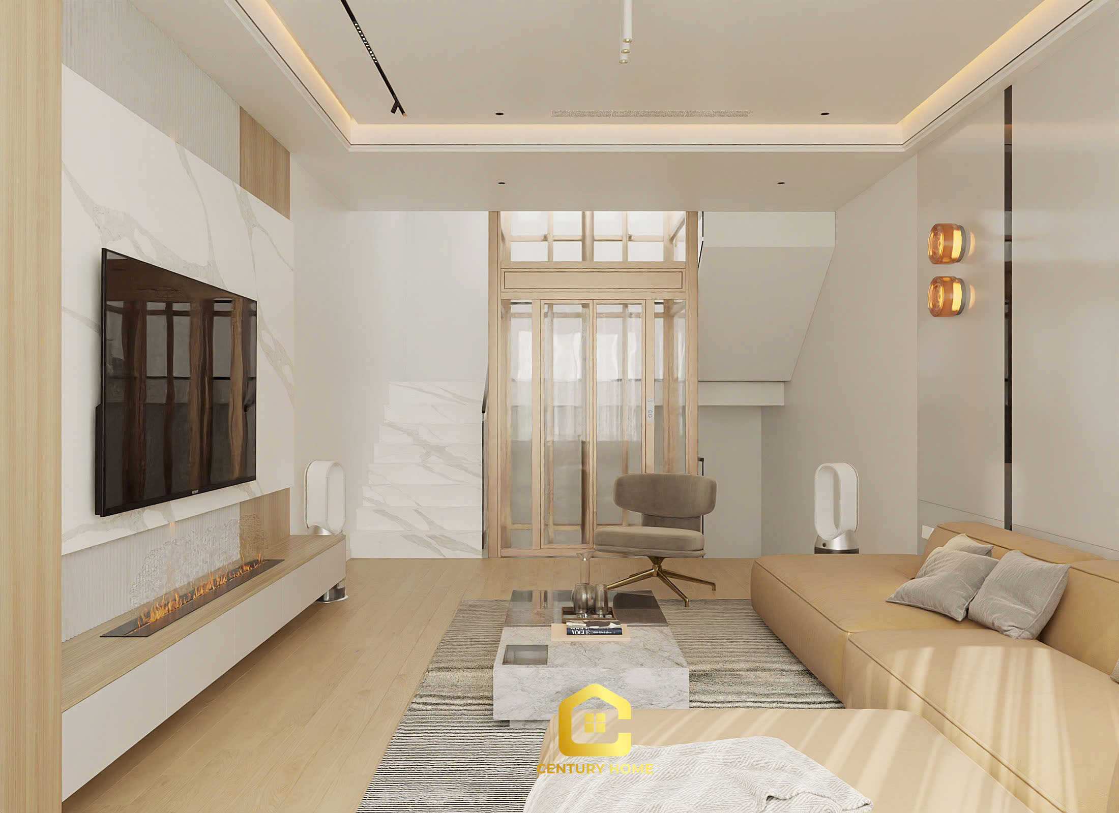 Thiết Kế Nội Thất - PC Hiện Đại - Anh Duẩn, Chị Hương - Bắc Giang