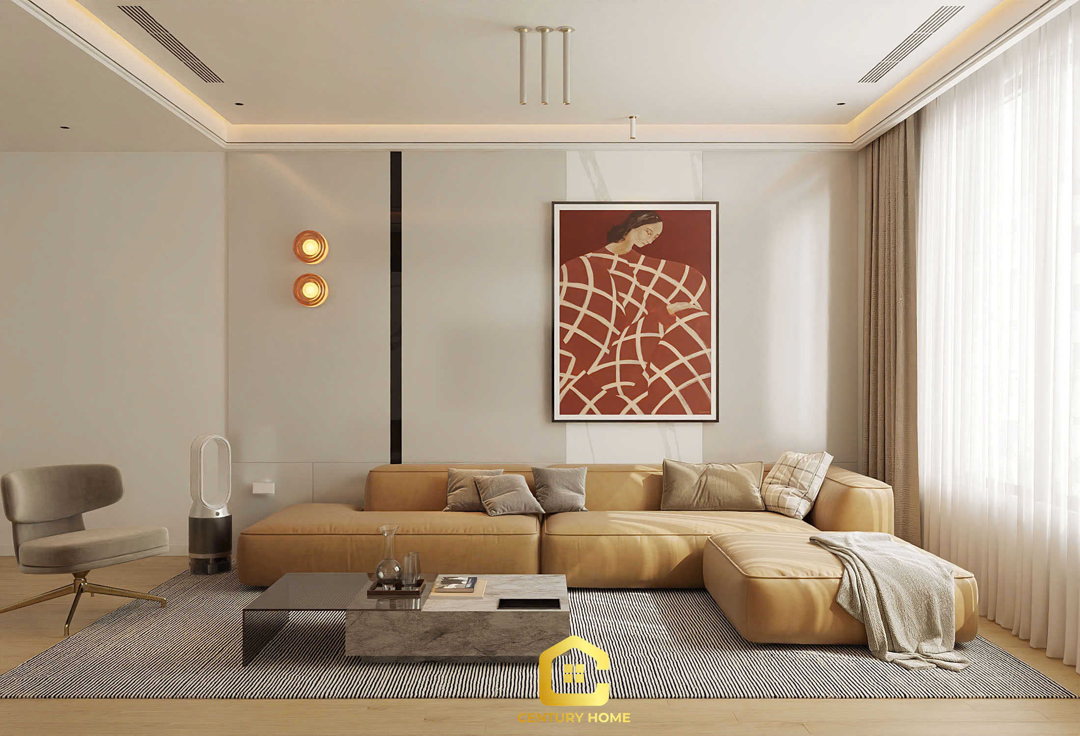 Thiết Kế Nội Thất - PC Hiện Đại - Anh Duẩn, Chị Hương - Bắc Giang