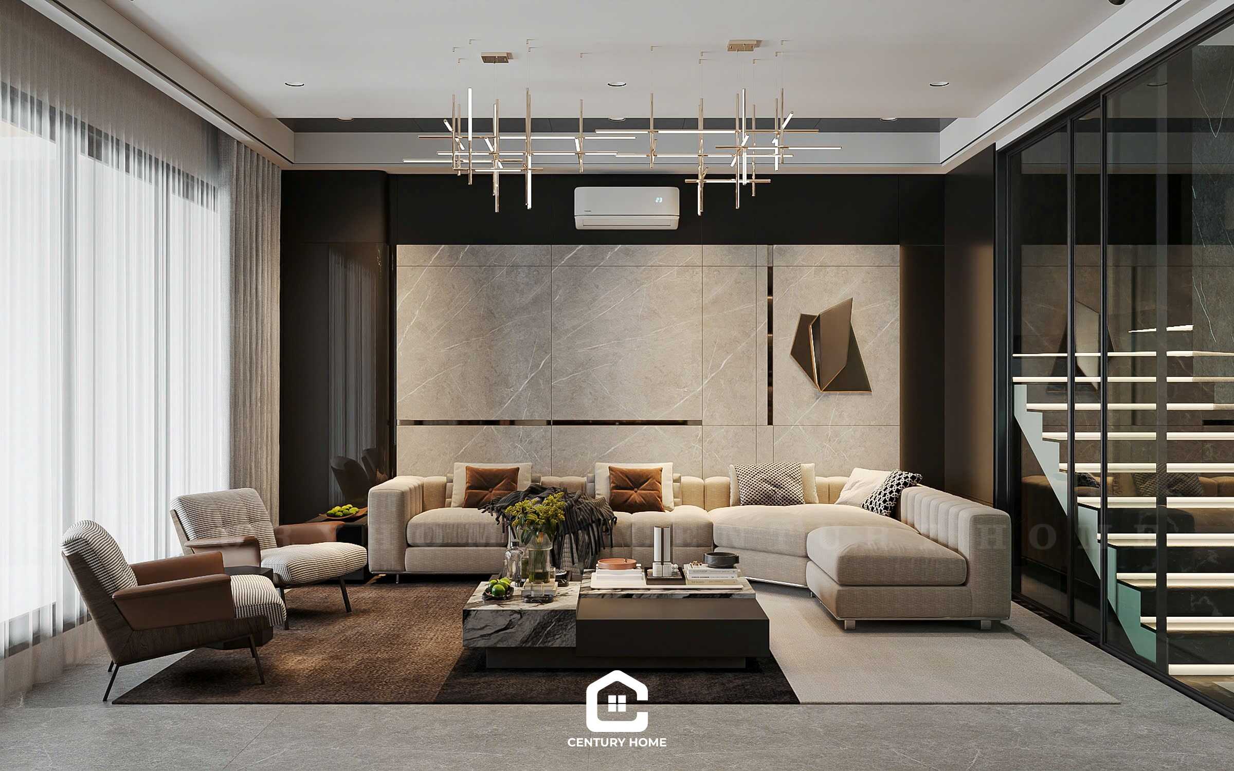 Thiết Kế Nội Thất - PC Hiện Đại - Chị Kim Anh - Lạng Sơn