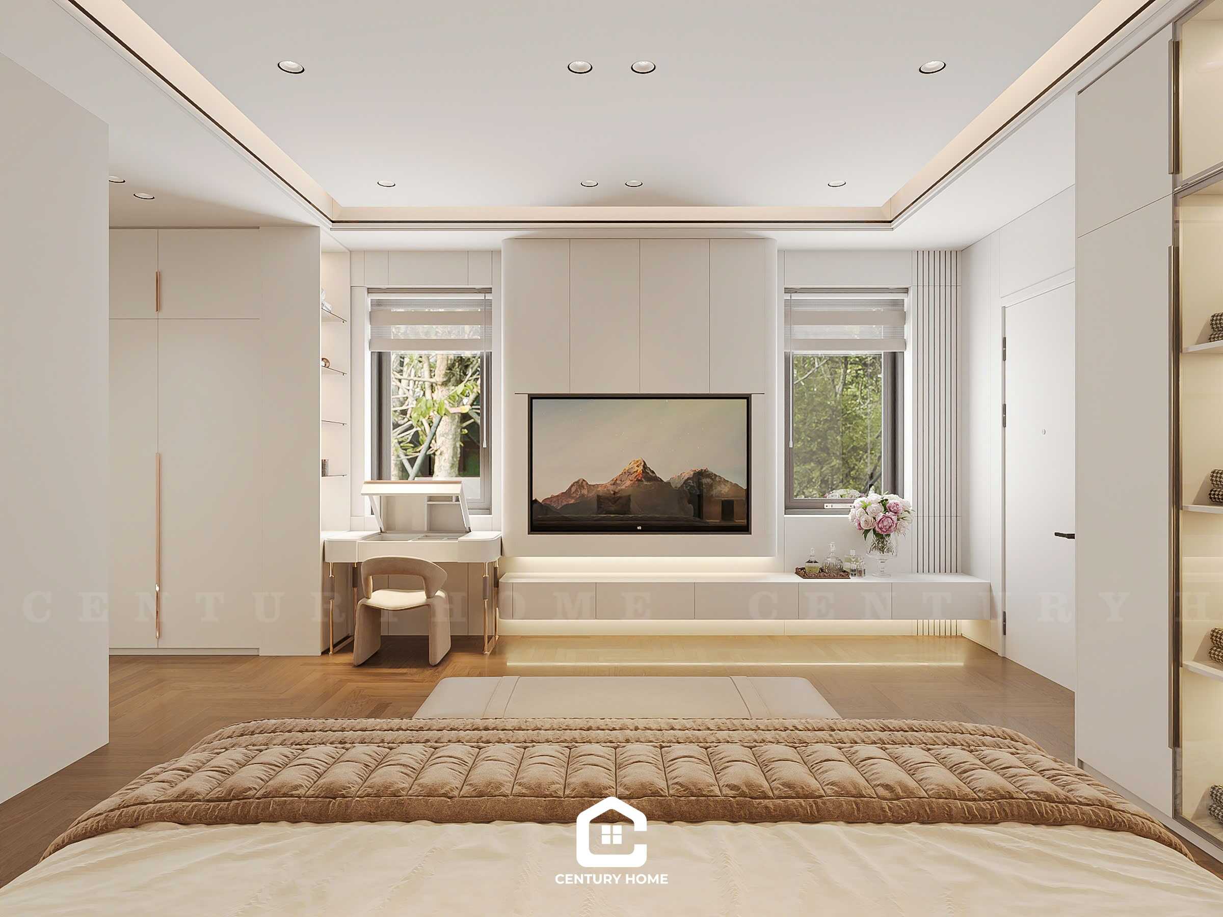 Thiết Kế Nội Thất - PC Hiện Đại - Chị Kim Anh - Lạng Sơn