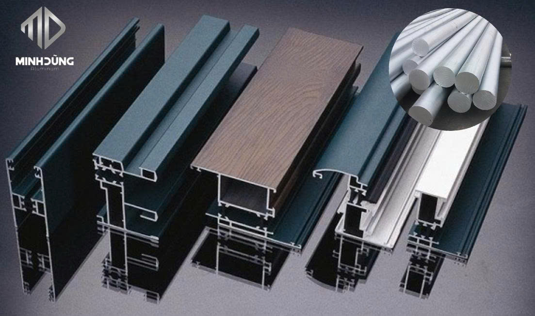 Tại sao nhôm billet 6063 là lựa chọn phổ biến cho nhôm profile?