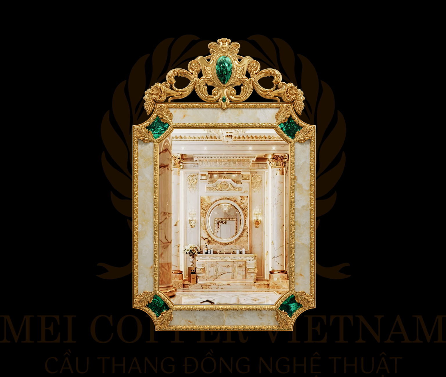 Gương trang trí - Tân cổ điển