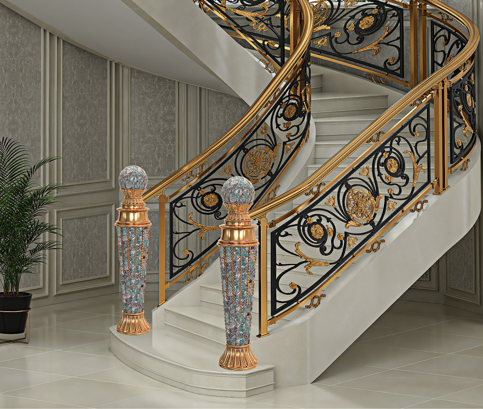 Cột trụ - Tân cổ điển