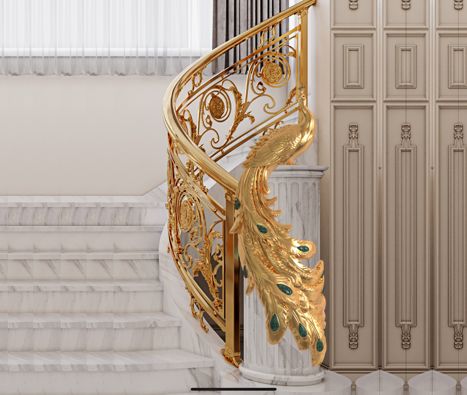 Cột trụ - Tân cổ điển