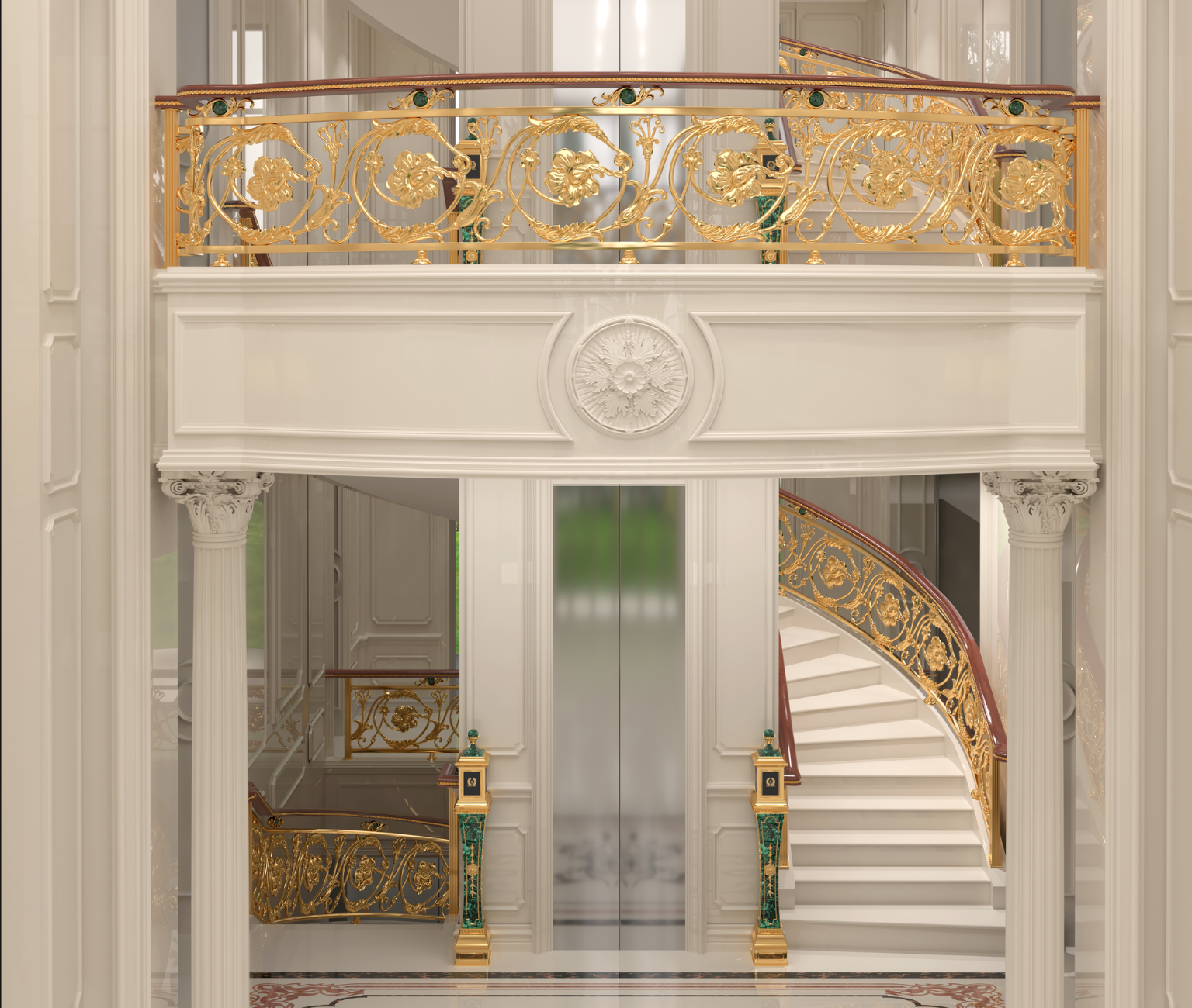 Cầu Thang - Tân Cổ Điển