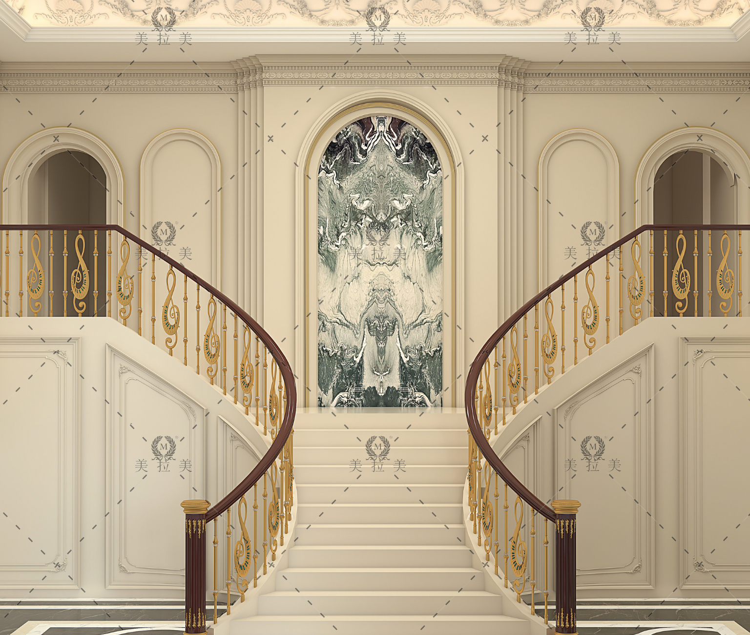 Cầu Thang - Tân Cổ Điển