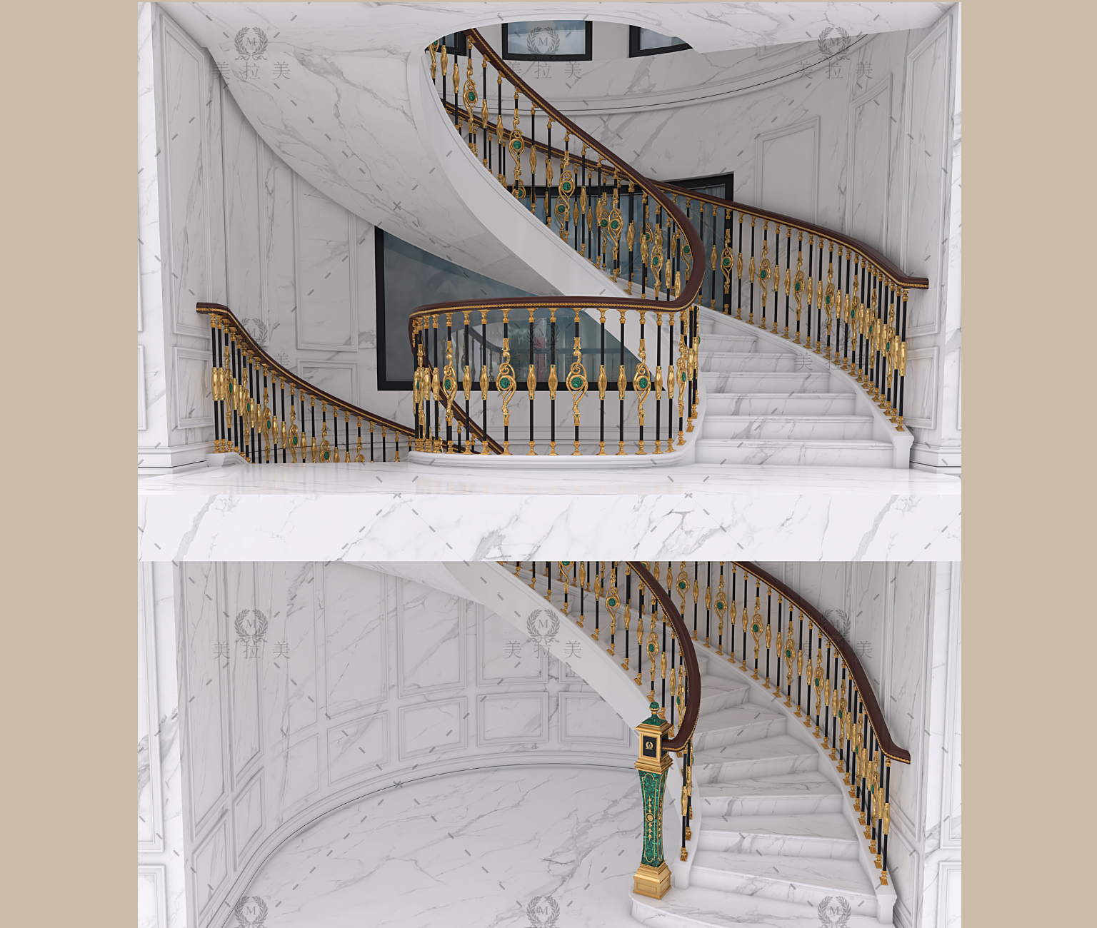 Cầu Thang - Tân Cổ Điển