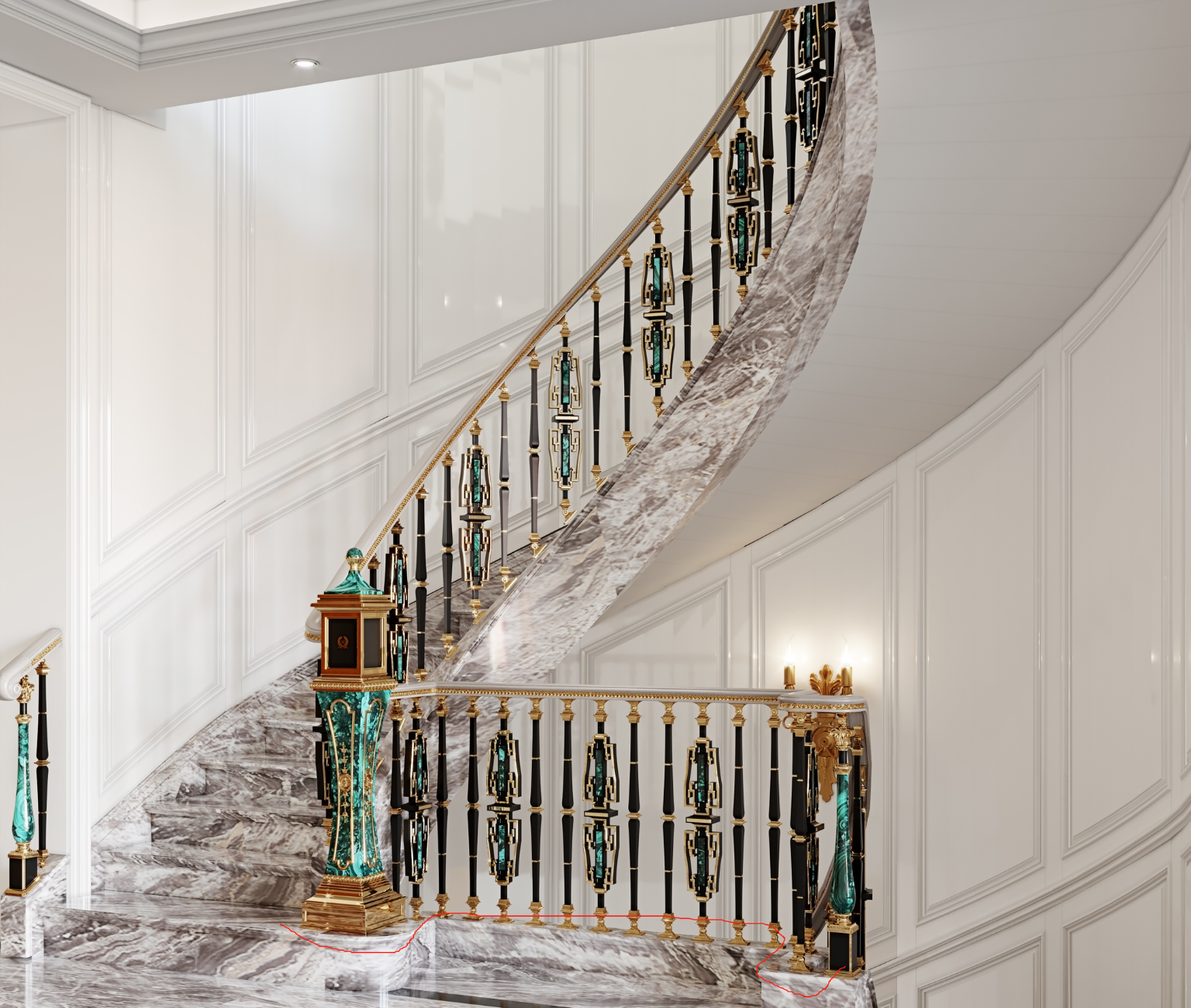 Cầu Thang - Tân Cổ Điển