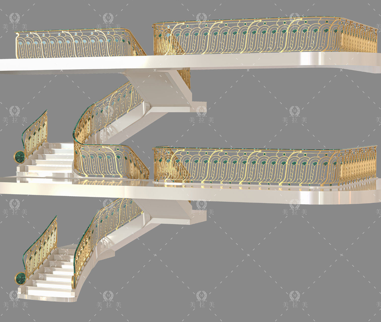 Cầu Thang - Tân Cổ Điển