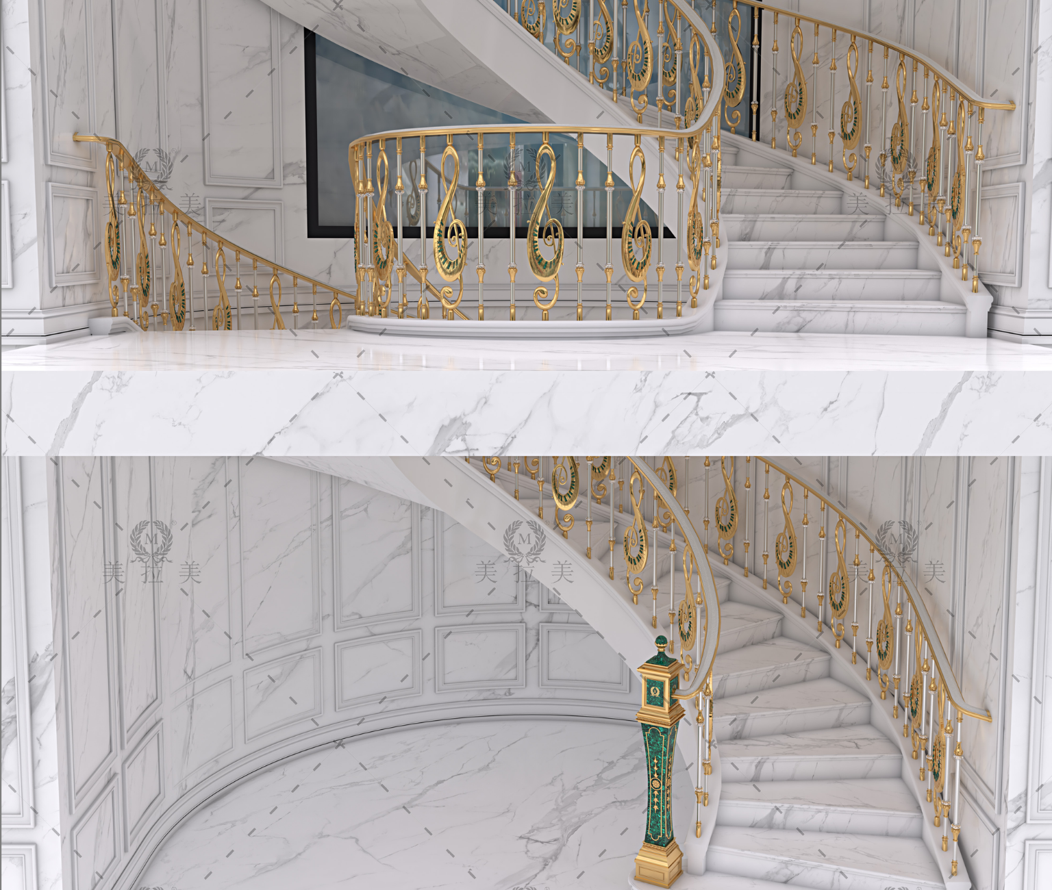 Cầu Thang - Tân Cổ Điển