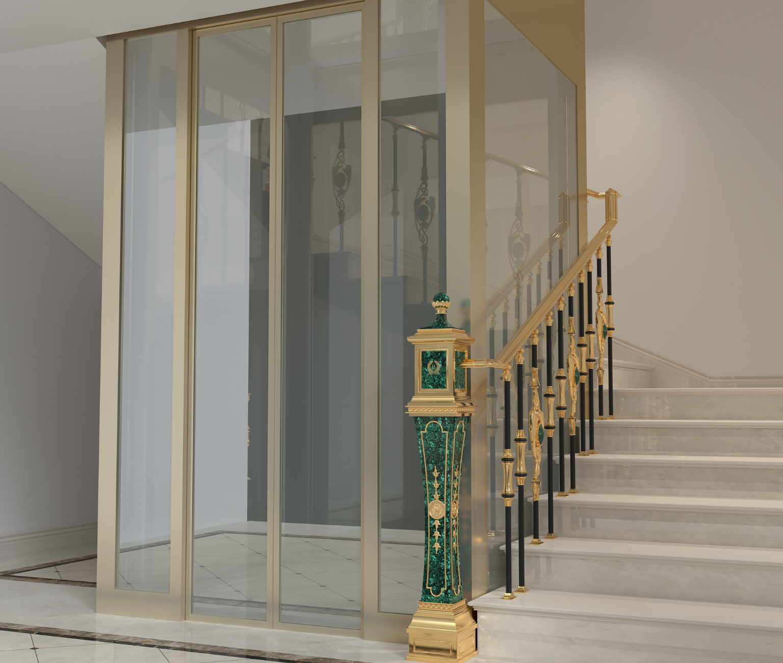 Cầu Thang - Tân Cổ Điển