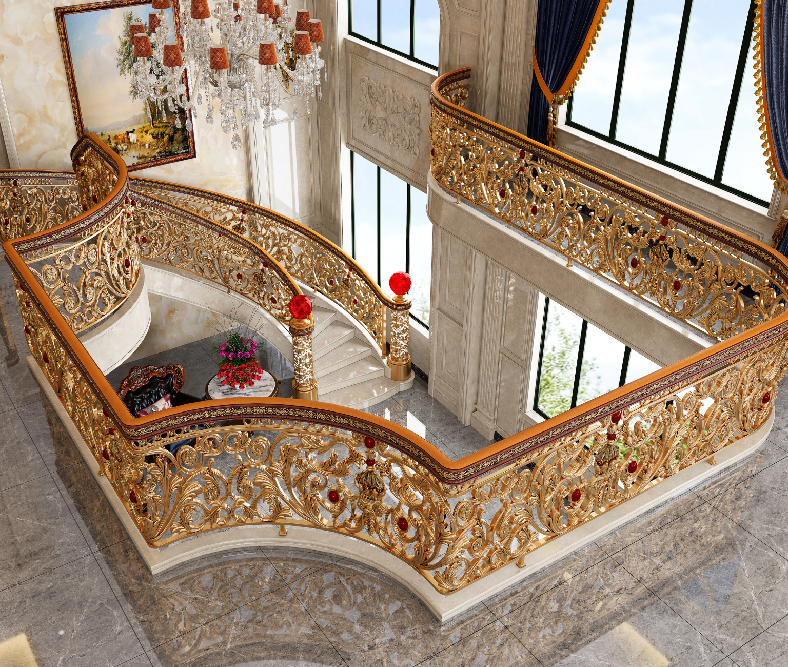 Cầu Thang - Tân Cổ Điển