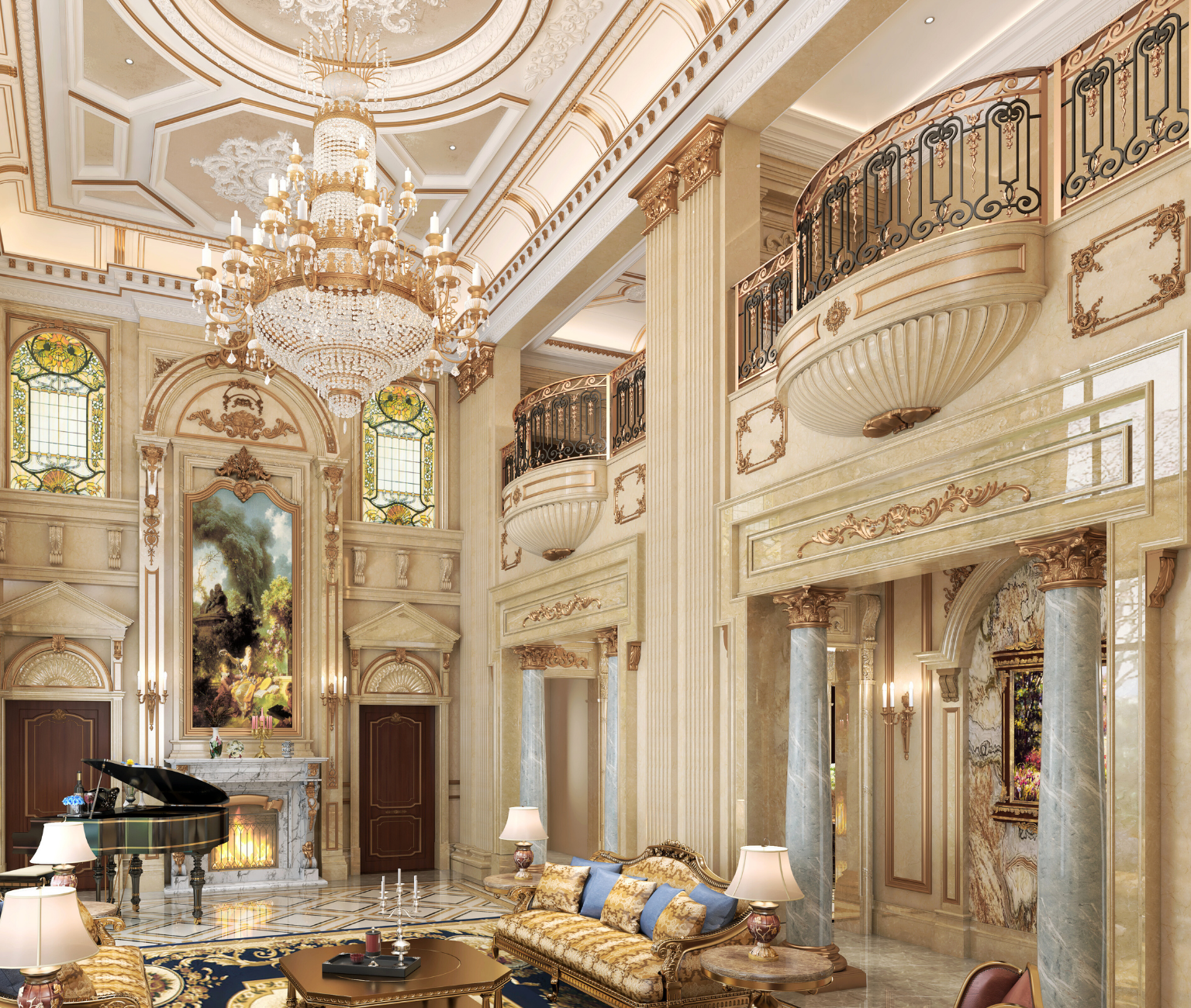 Cầu Thang - Tân Cổ Điển