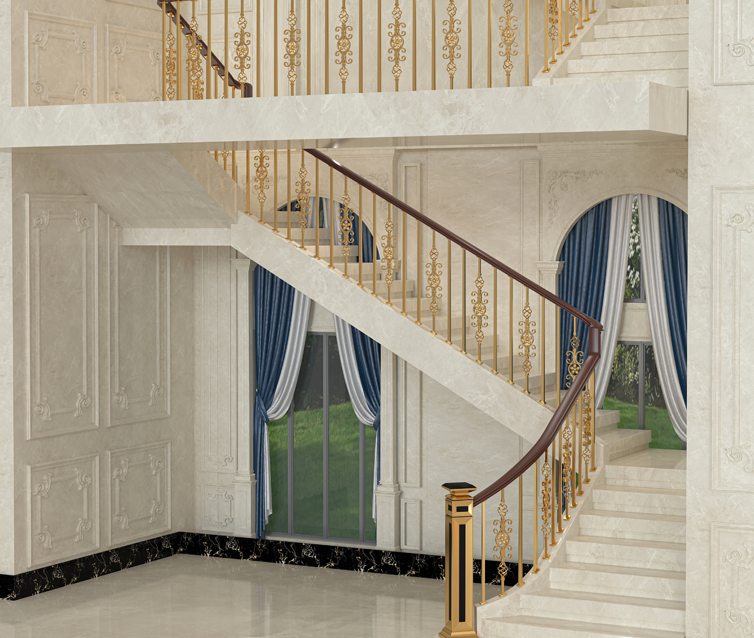 Cầu Thang - Tân Cổ Điển