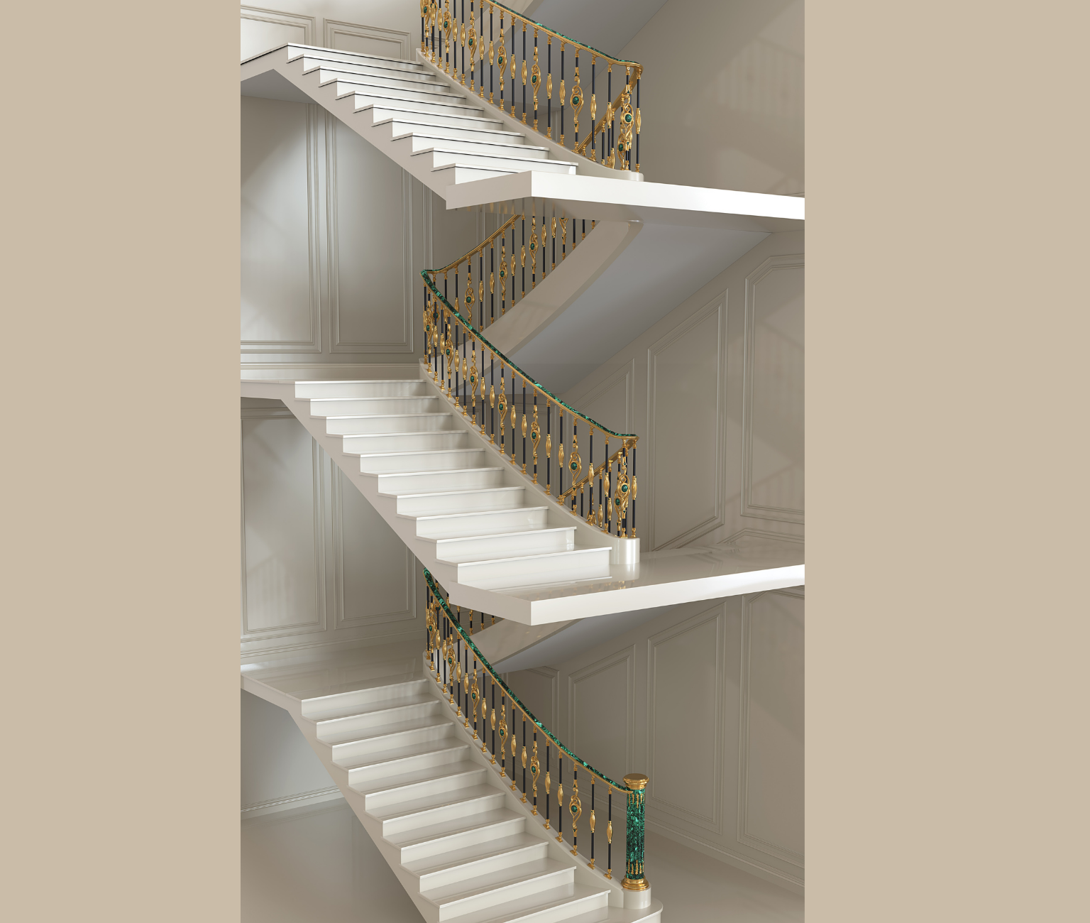 Cầu Thang - Tân Cổ Điển