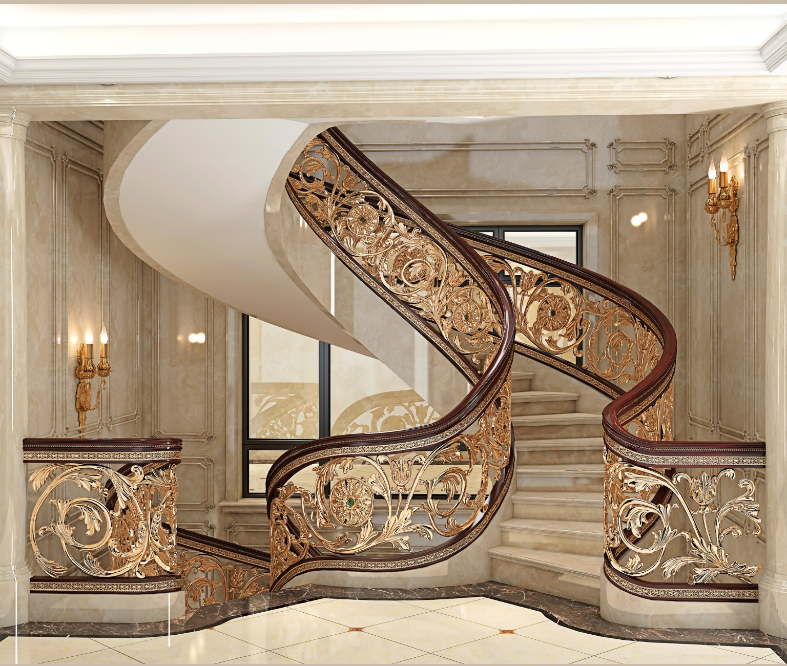 Cầu Thang - Tân Cổ Điển