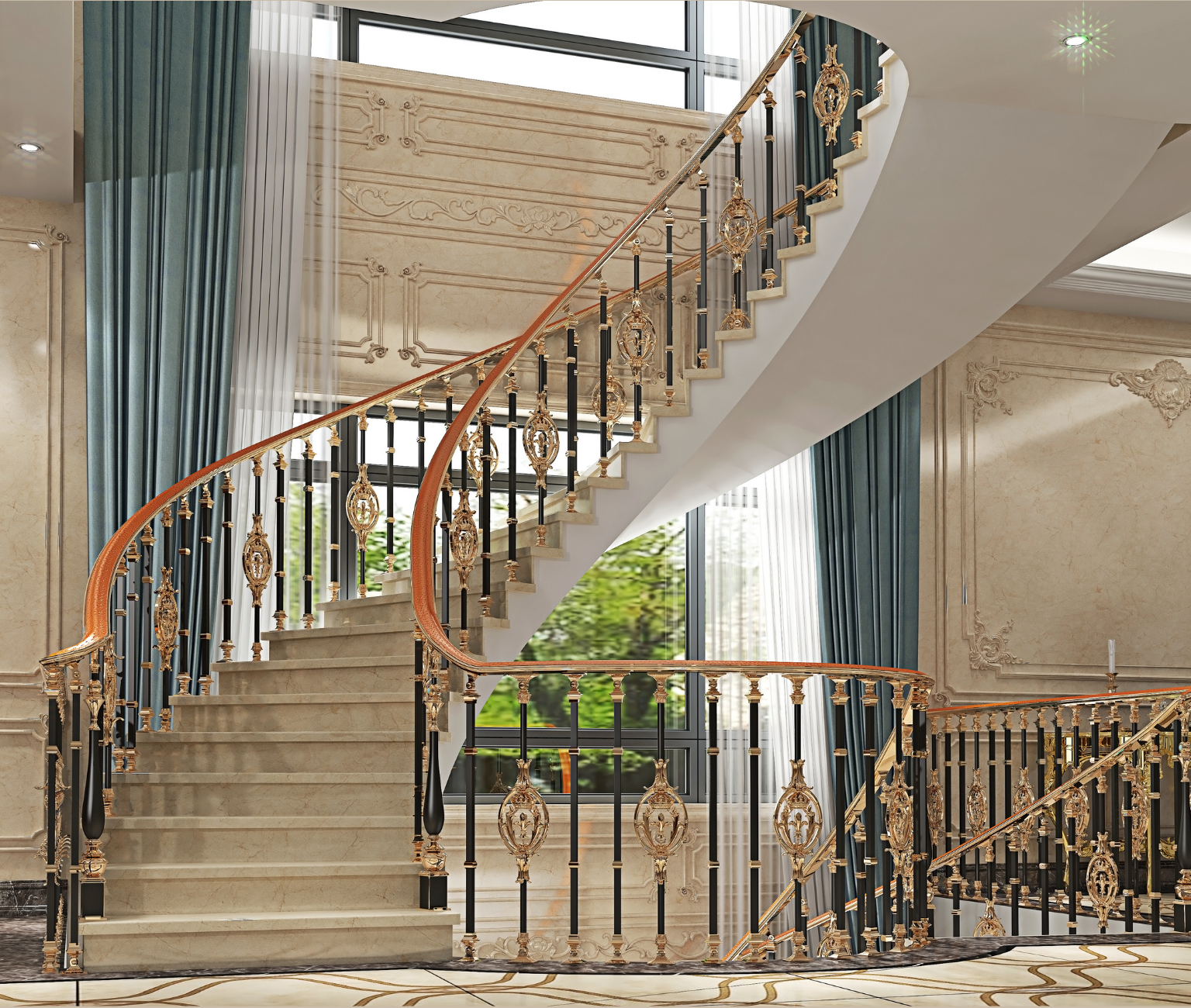 Cầu Thang - Tân Cổ Điển