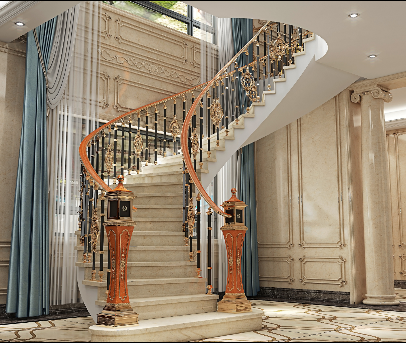 Cầu Thang - Tân Cổ Điển