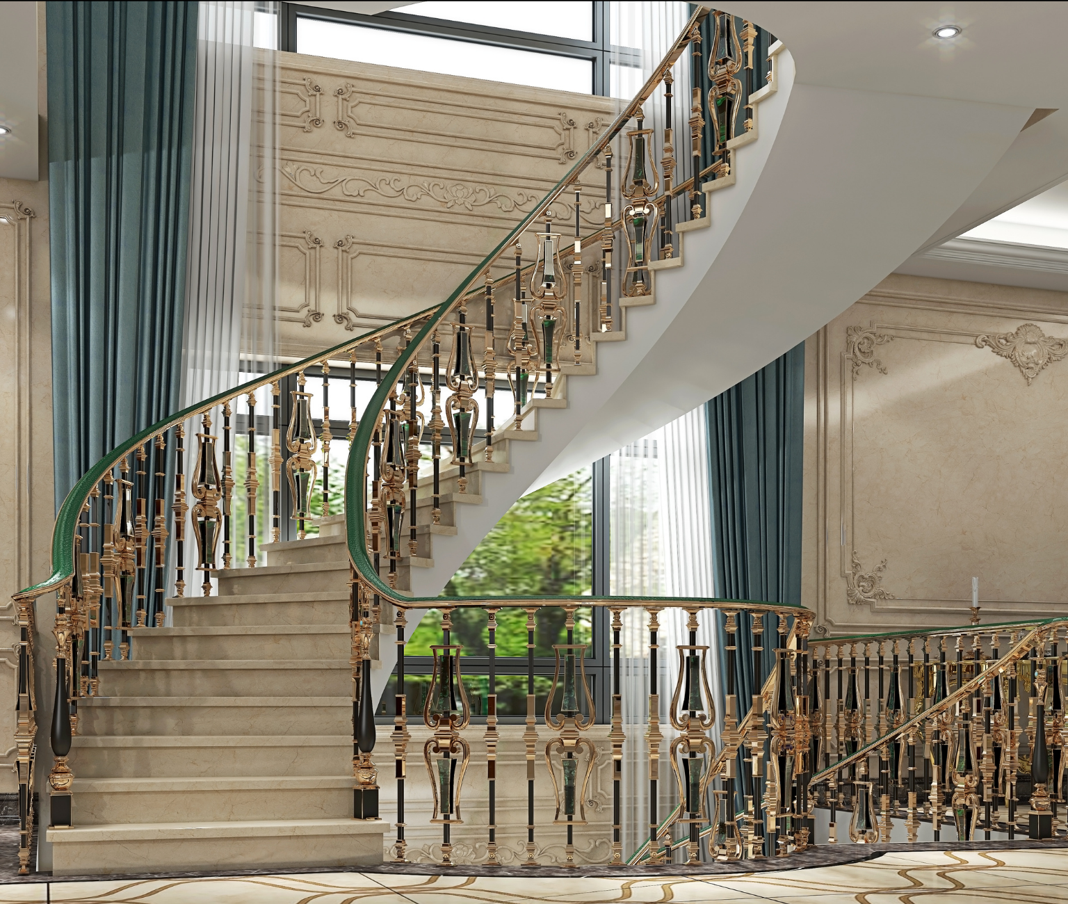 Cầu Thang - Tân Cổ Điển