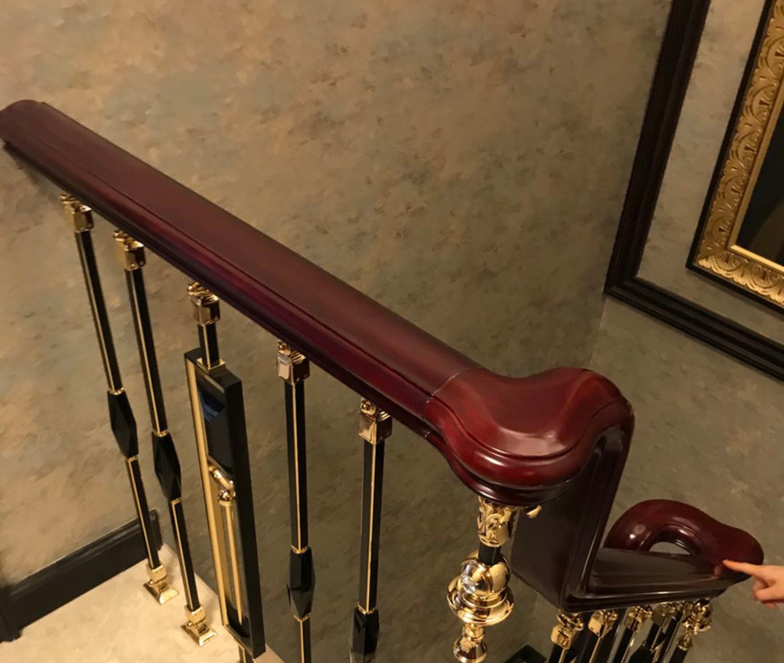 Tay Vịn Gỗ Trơn