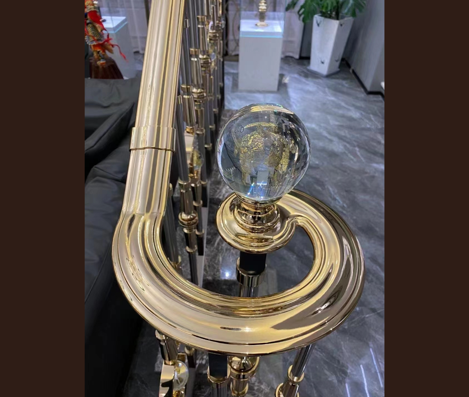 Tay Vịn Đồng, Nhôm Trơn