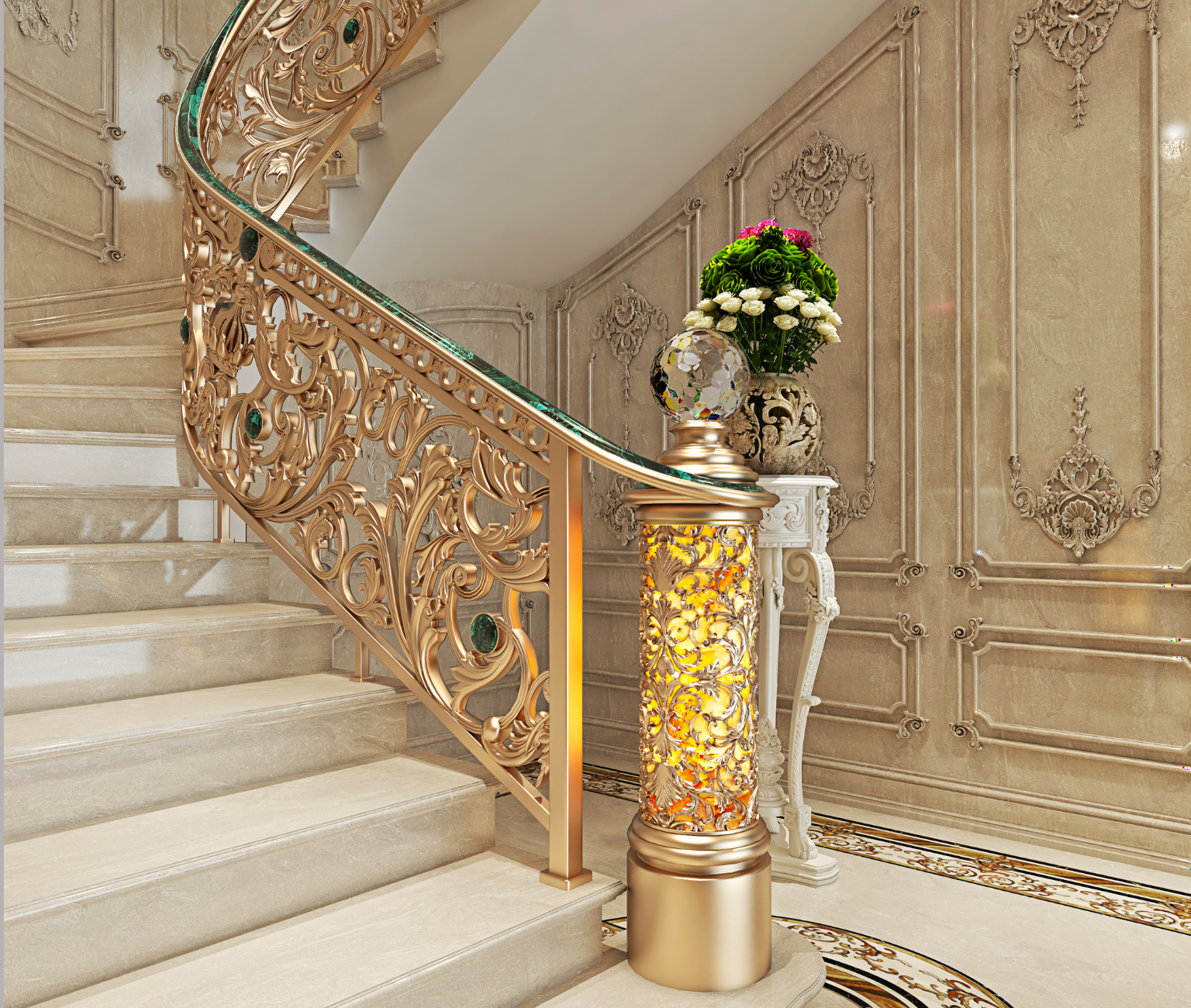 Cầu Thang - Tân Cổ Điển