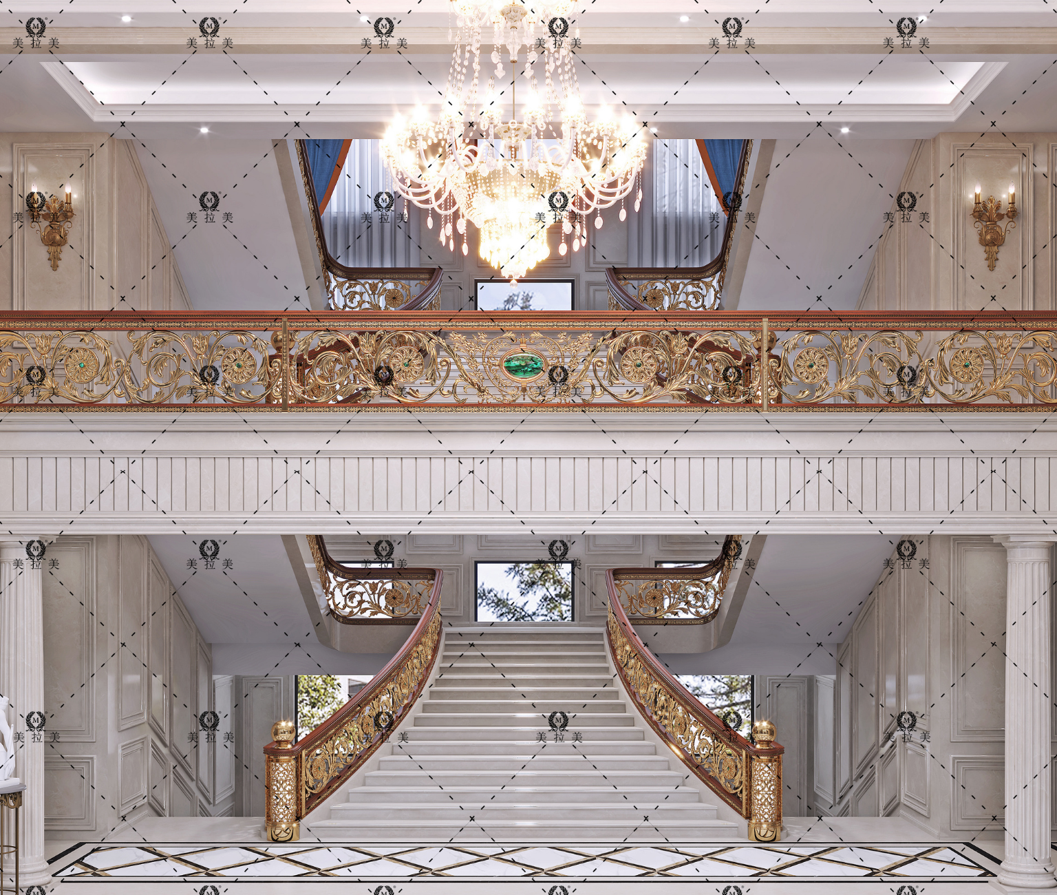 Cầu Thang - Tân Cổ Điển