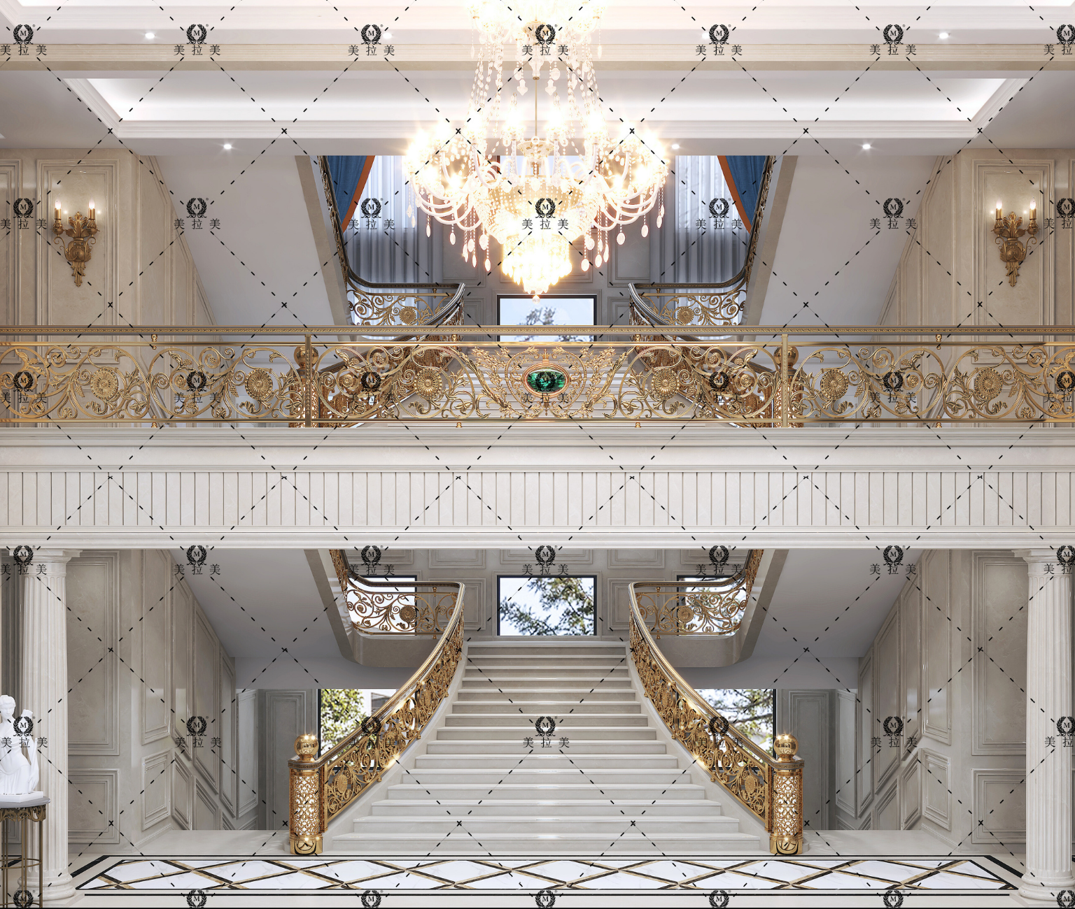 Cầu Thang - Tân Cổ Điển